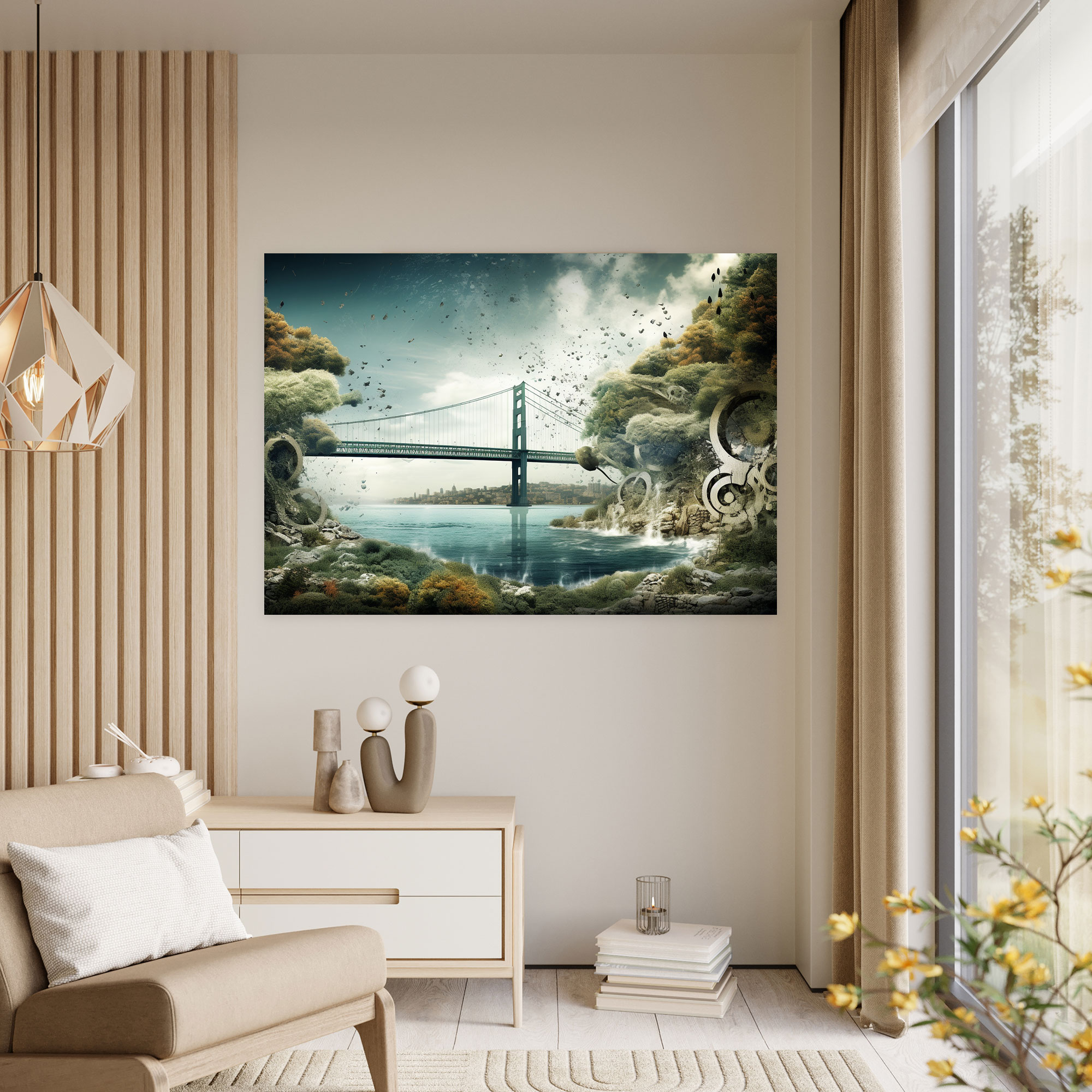 Bosphorus Bridge Wall Decoration - Bosphorus Bridge, Bosphorus Bridge, Home Decoration, Wall Art