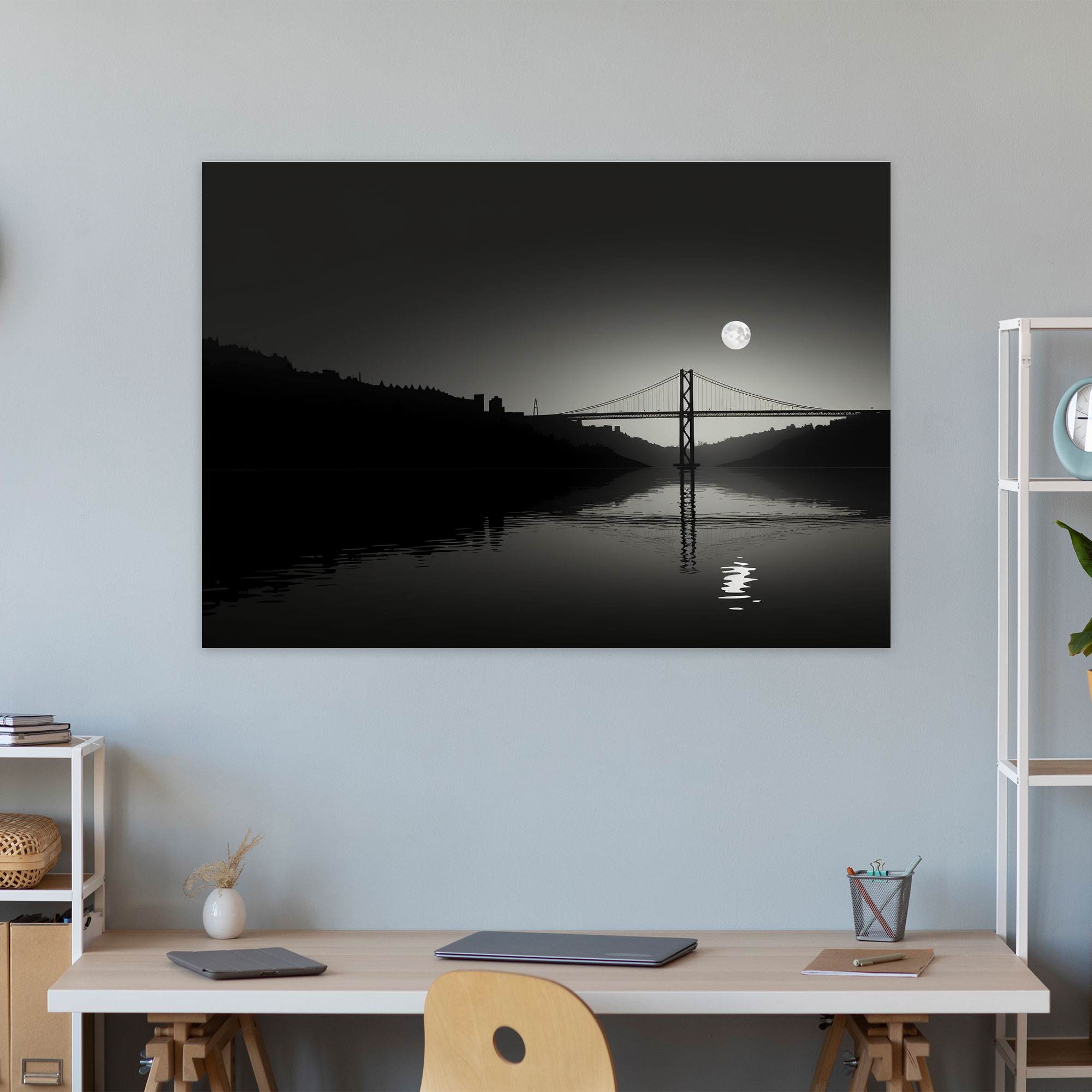 Bosphorus Bridge Canvas Print - Bosphorus Bridge, Wall Art, Canvas, Wall Decoration