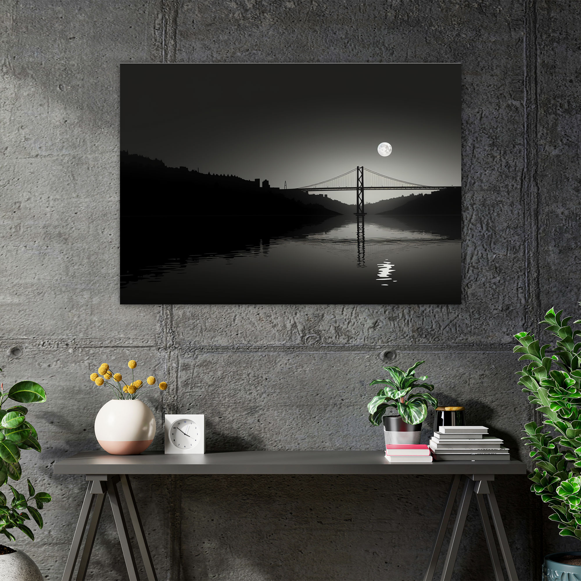 Bosphorus Bridge Canvas Print - Bosphorus Bridge, Wall Art, Canvas, Wall Decoration