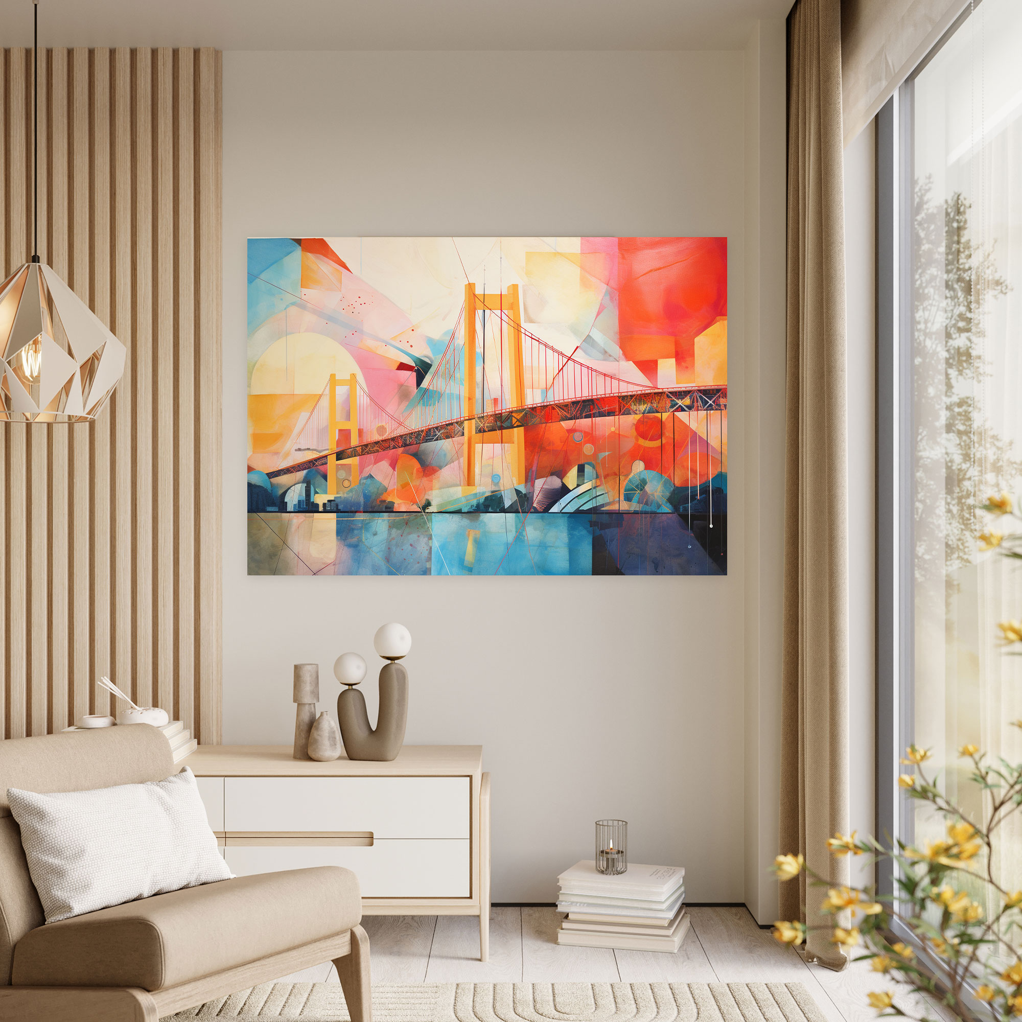 Bosphorus Bridge Canvas Print - Bosphorus Bridge, Canvas Wall Art, Canvas Print, Wall Art