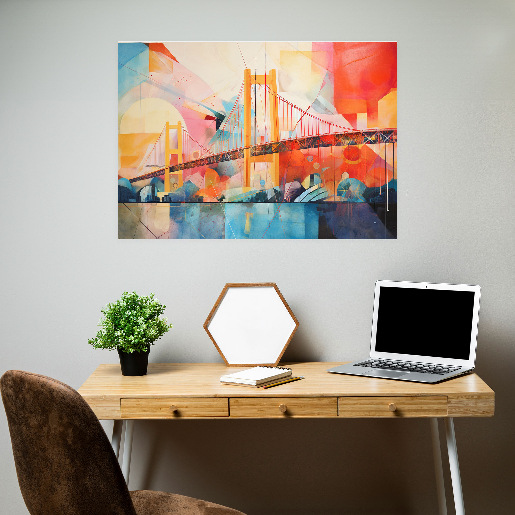 Bosphorus Bridge Canvas Print - Bosphorus Bridge, Canvas Wall Art, Canvas Print, Wall Art