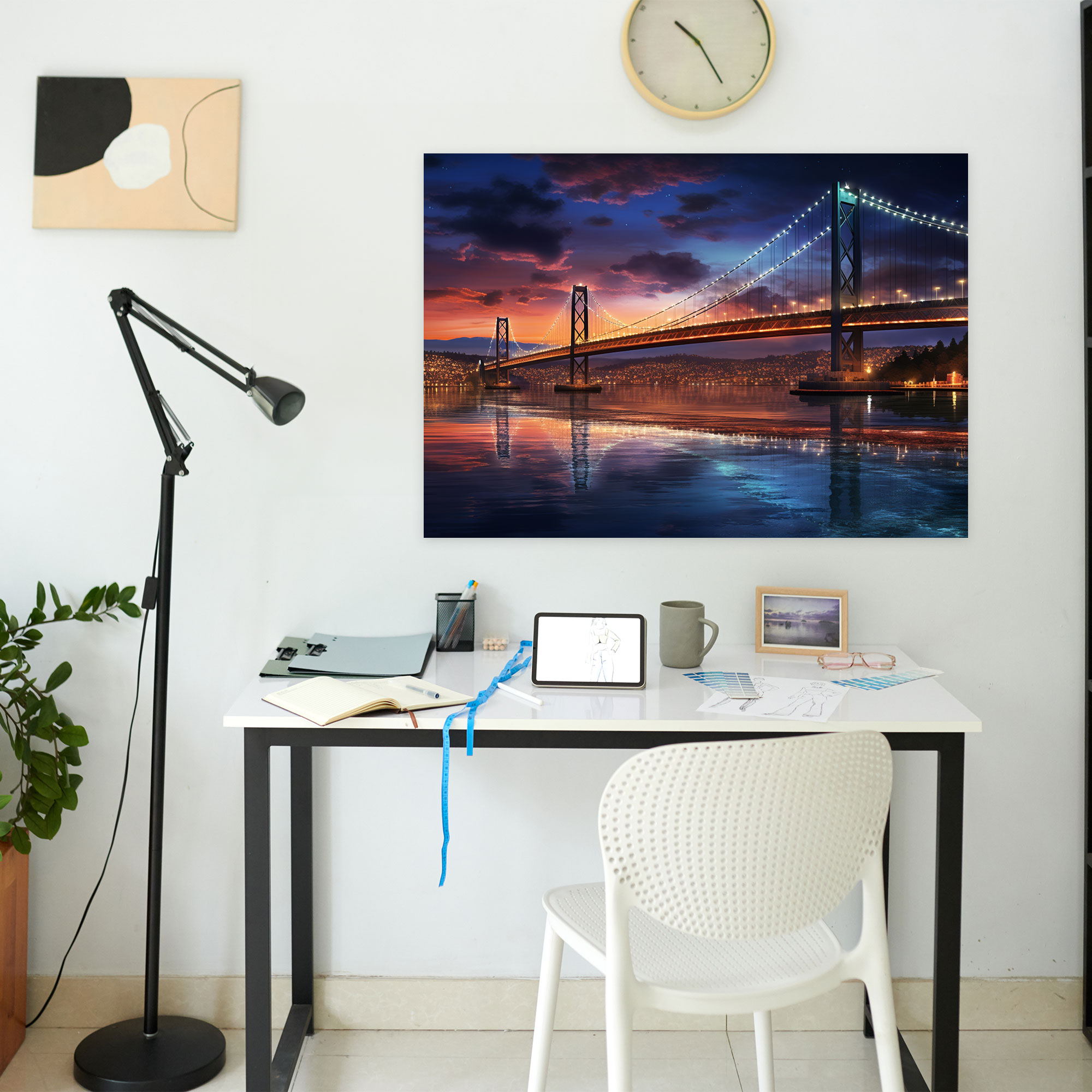 Bosphorus Bridge Wall Art - Bosphorus Bridge, Bosphorus Bridge, Home Decoration, Night