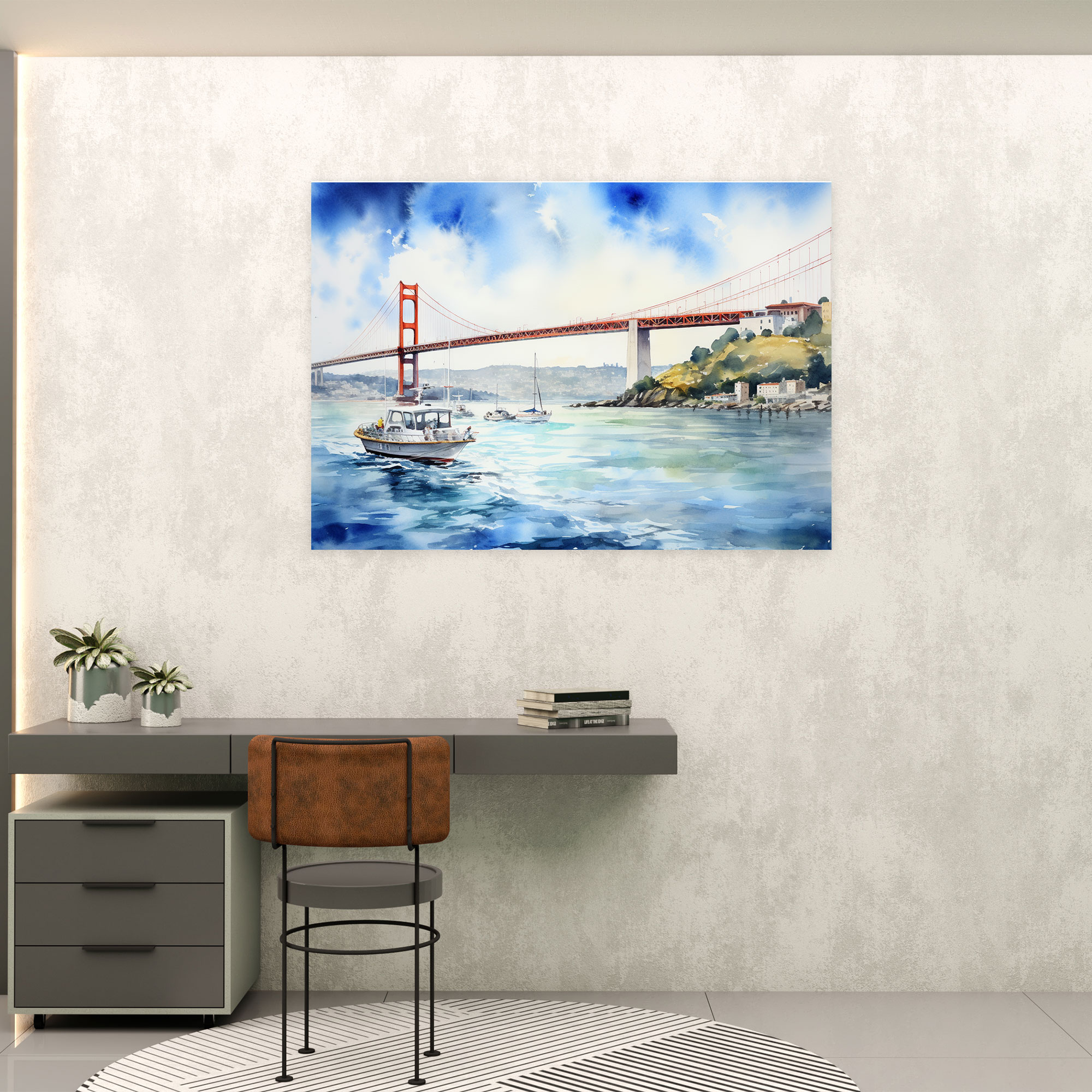 Bosphorus Bridge Wall Art - Bosphorus Bridge, Wall Art, Home Decoration, Elegance