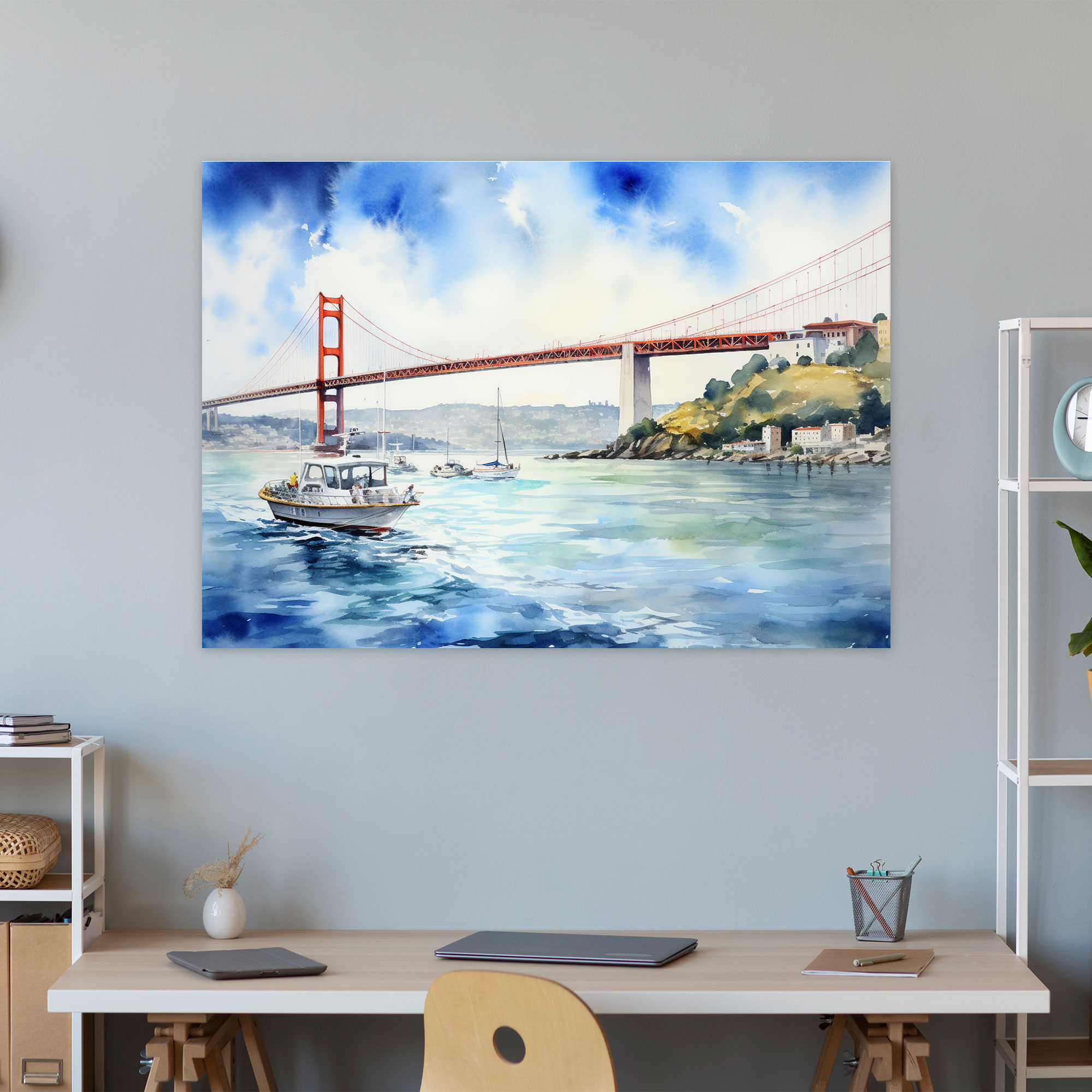 Bosphorus Bridge Wall Art - Bosphorus Bridge, Wall Art, Home Decoration, Elegance