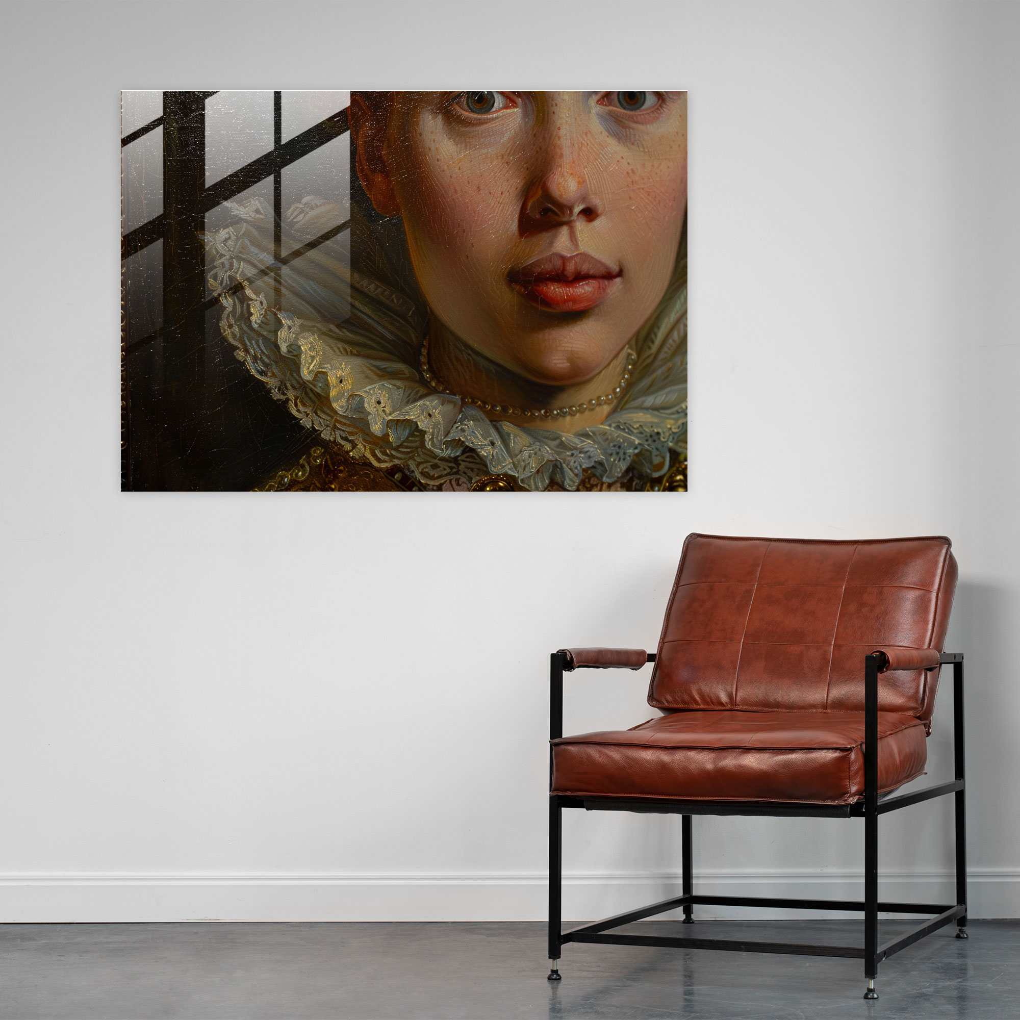 Barok Tarzı Resim Cam Tablo - Barok Barok Tarzı Resim Ev Dekorasyonu Modern Sanat