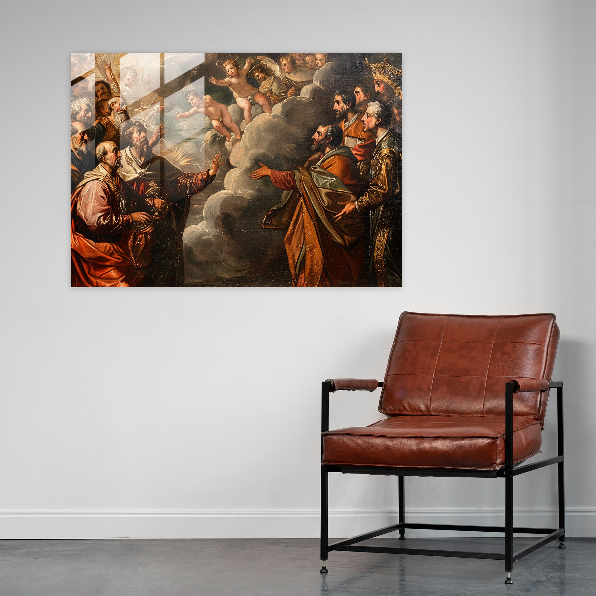 Barok Tarzı Resim Ev Dekorasyonu - Kanvas Tablo Modern Sanat Ev Dekorasyonu
