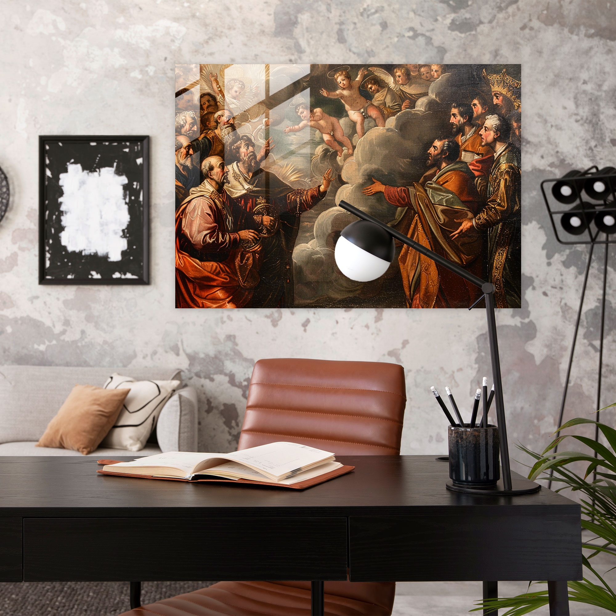 Barok Tarzı Resim Ev Dekorasyonu - Kanvas Tablo Modern Sanat Ev Dekorasyonu