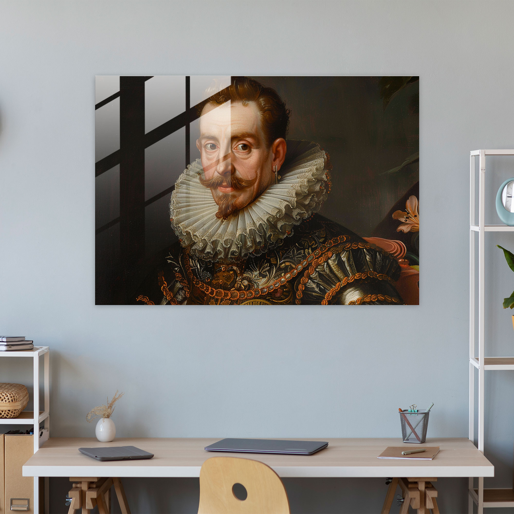 Barok Tarzı Resim Ev Dekorasyonu - Modern Sanat Kanvas Tablo