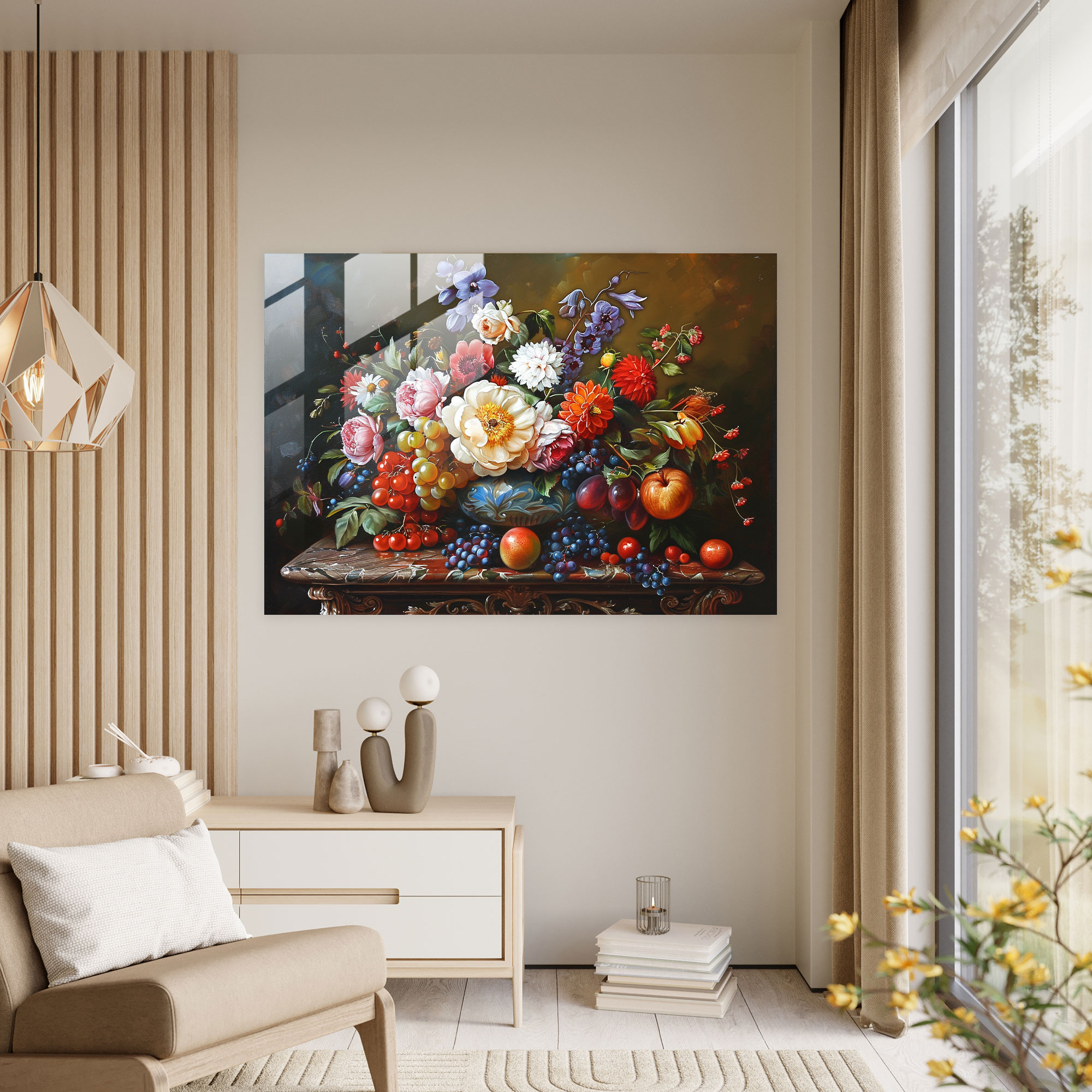 Barok Tarz Tablo Ev Dekorasyonu - Modern Sanat Duvar Dekorasyonu