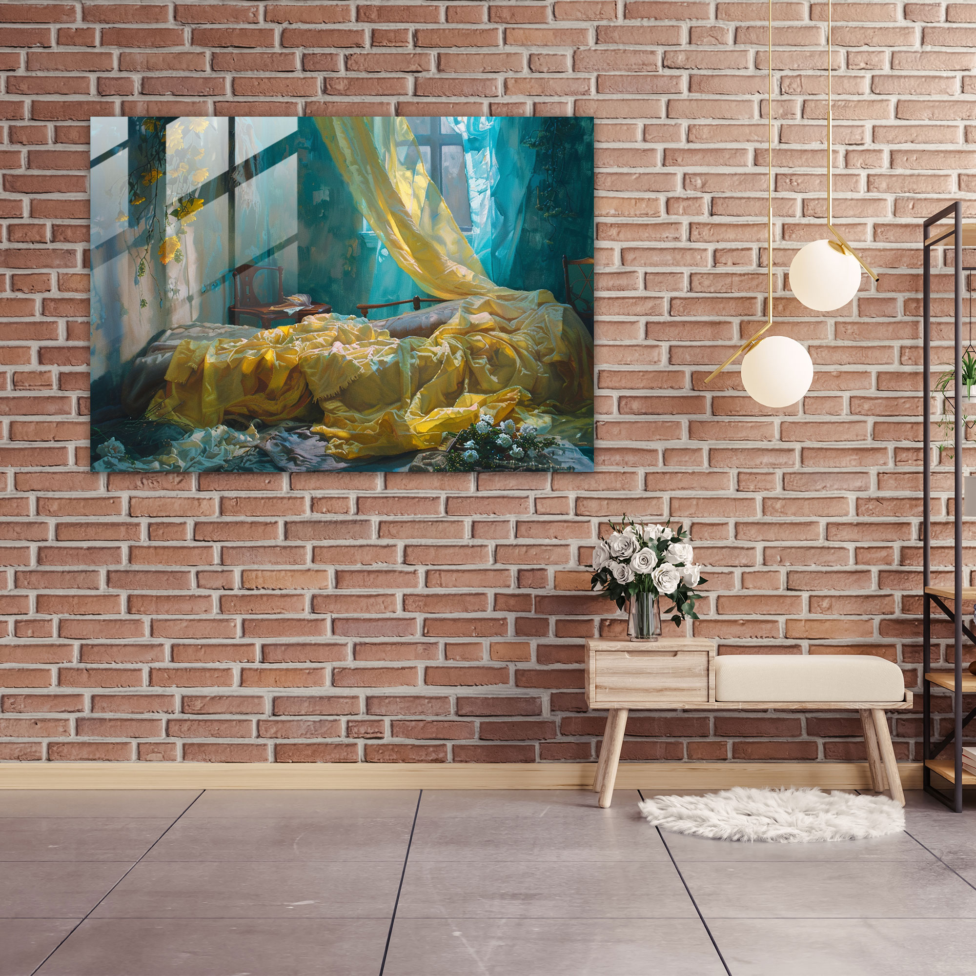 Barok Tarzı Tablo Modern Sanat - Duvar Dekorasyonu Ev Dekorasyonu