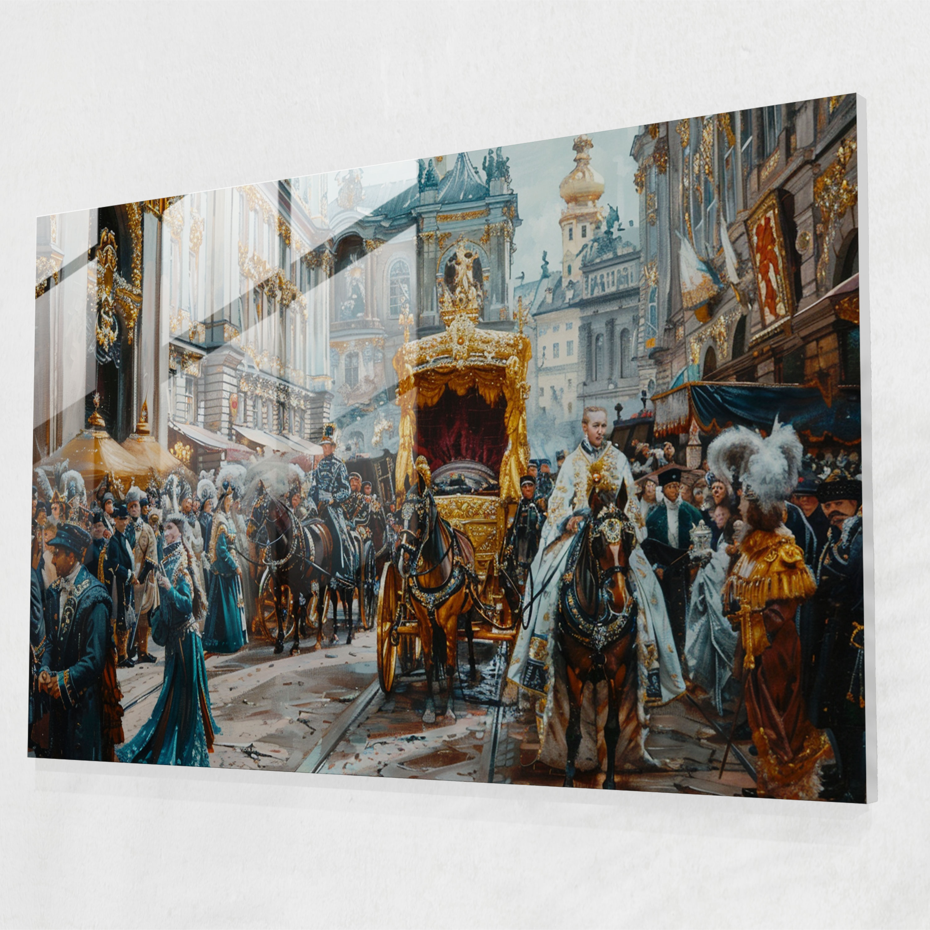 Barok Tarzı Resim Modern Sanat - Kanvas Tablo Ev Dekorasyonu