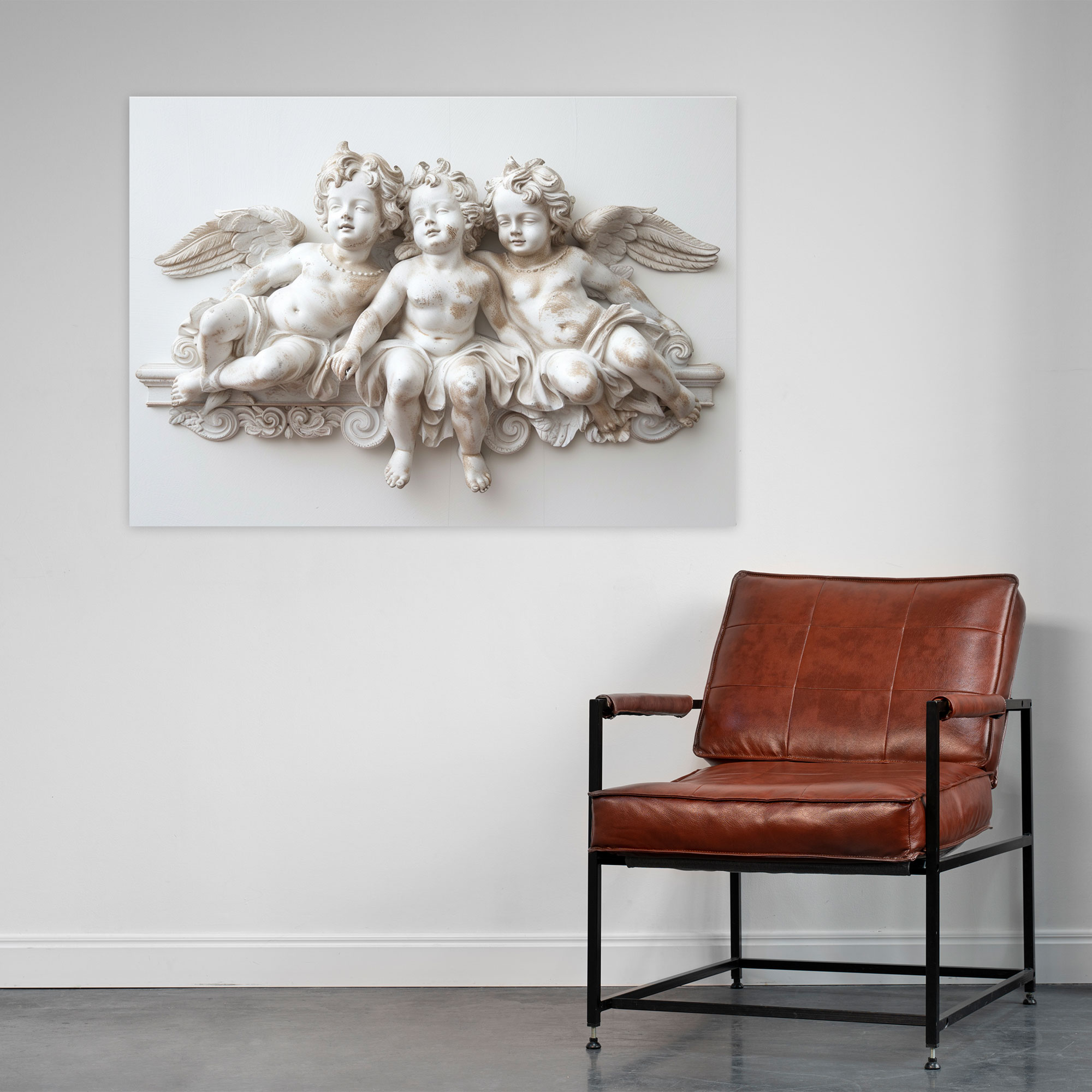 Baroque Cherubs And Angels Wall Decoration - Baroque, Cherubs, Wall Decoration, Baroque