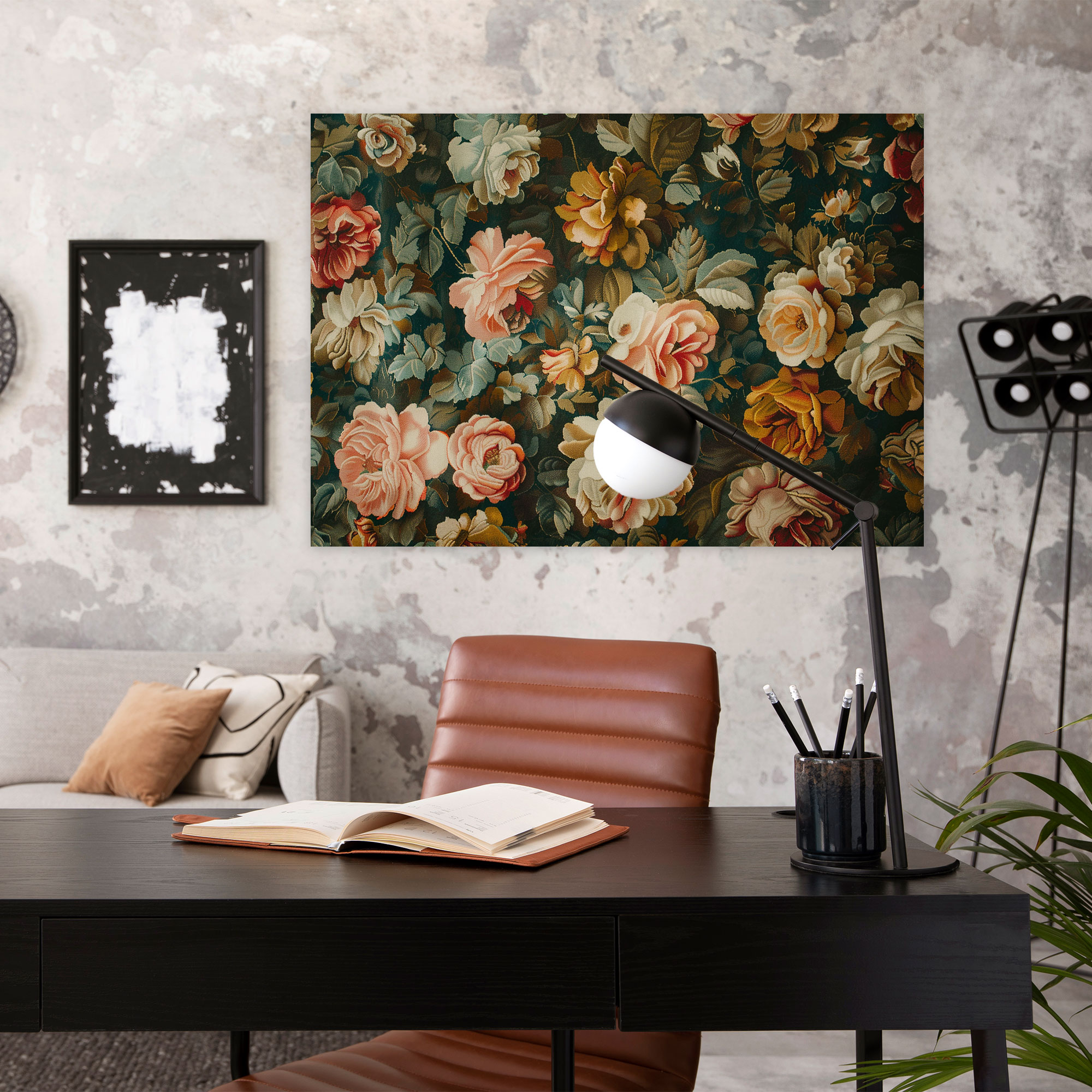 Baroque Intricate Tapestry Wall Decoration - Baroque, Canvas, Canvas Wall Art, Home Decoration