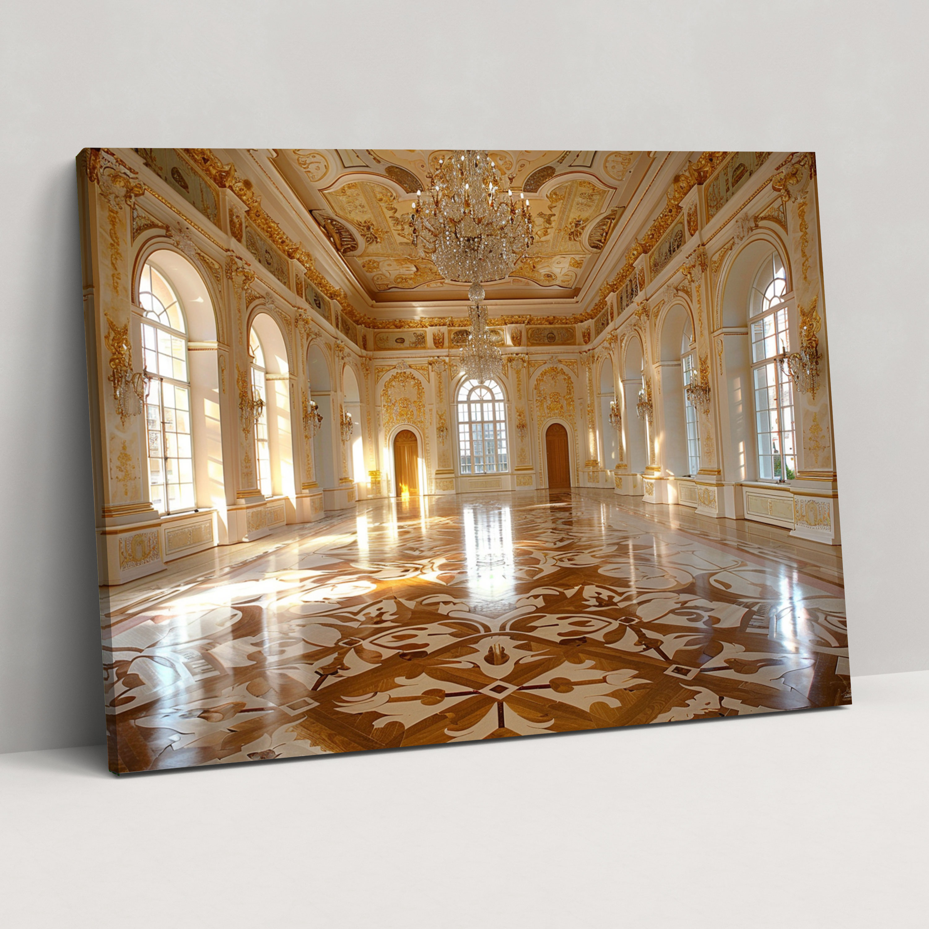 Baroque Luxurious Ballroom Wall Art - Baroque, Ornate Decorations, Home Decoration, Wall Art