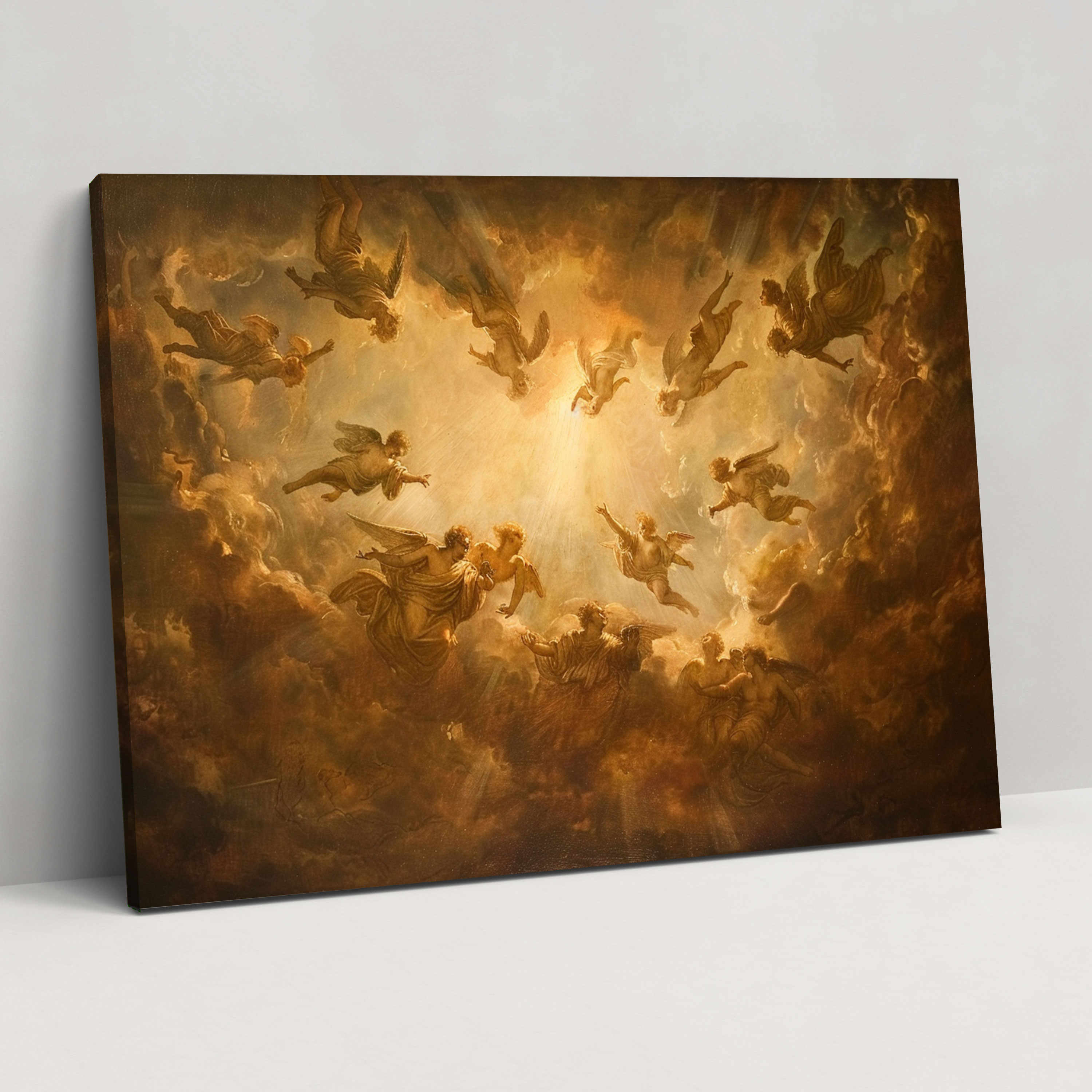 Baroque Style Painting Wall Art - Baroque, Canvas Wall Art, Baroque Style Painting, Home Decoration