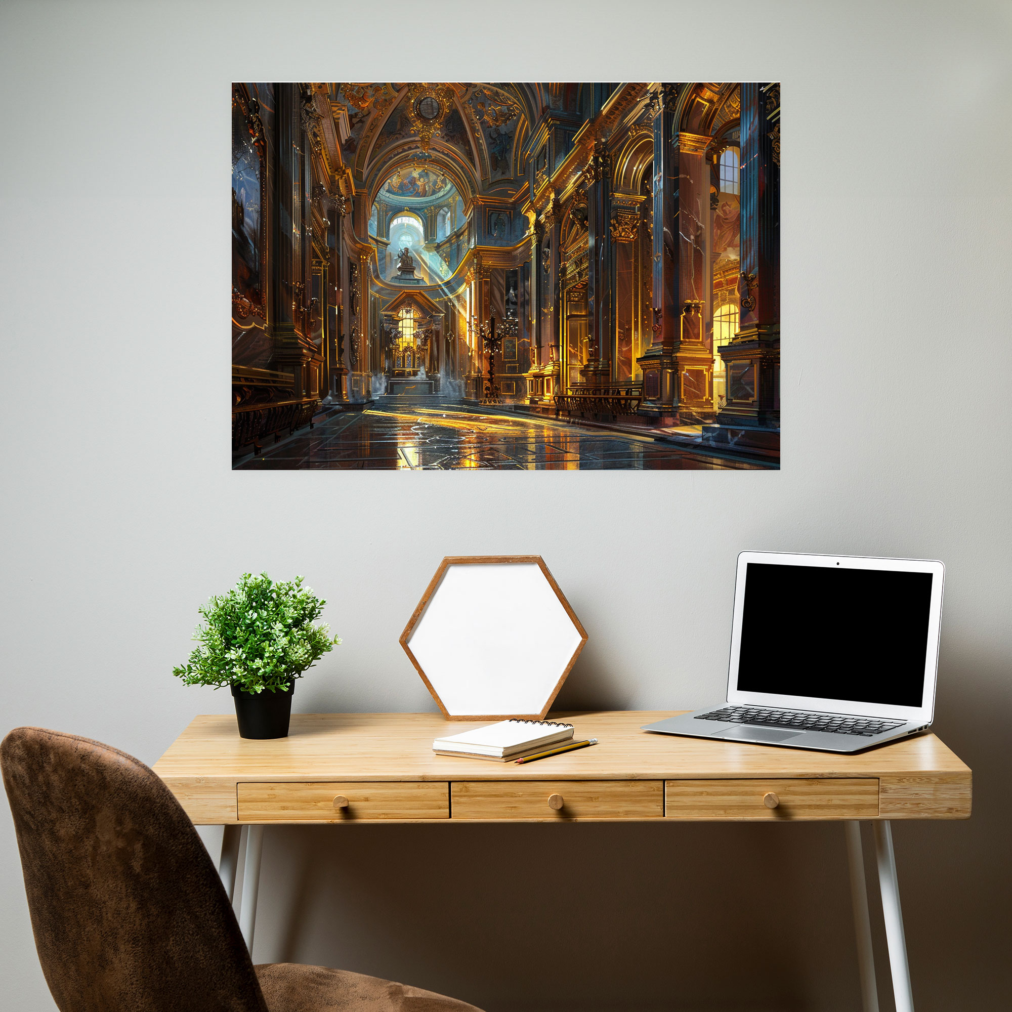 Baroque Style Painting Canvas Print - Baroque, Baroque Style Painting, Canvas Wall Art, Canvas Print