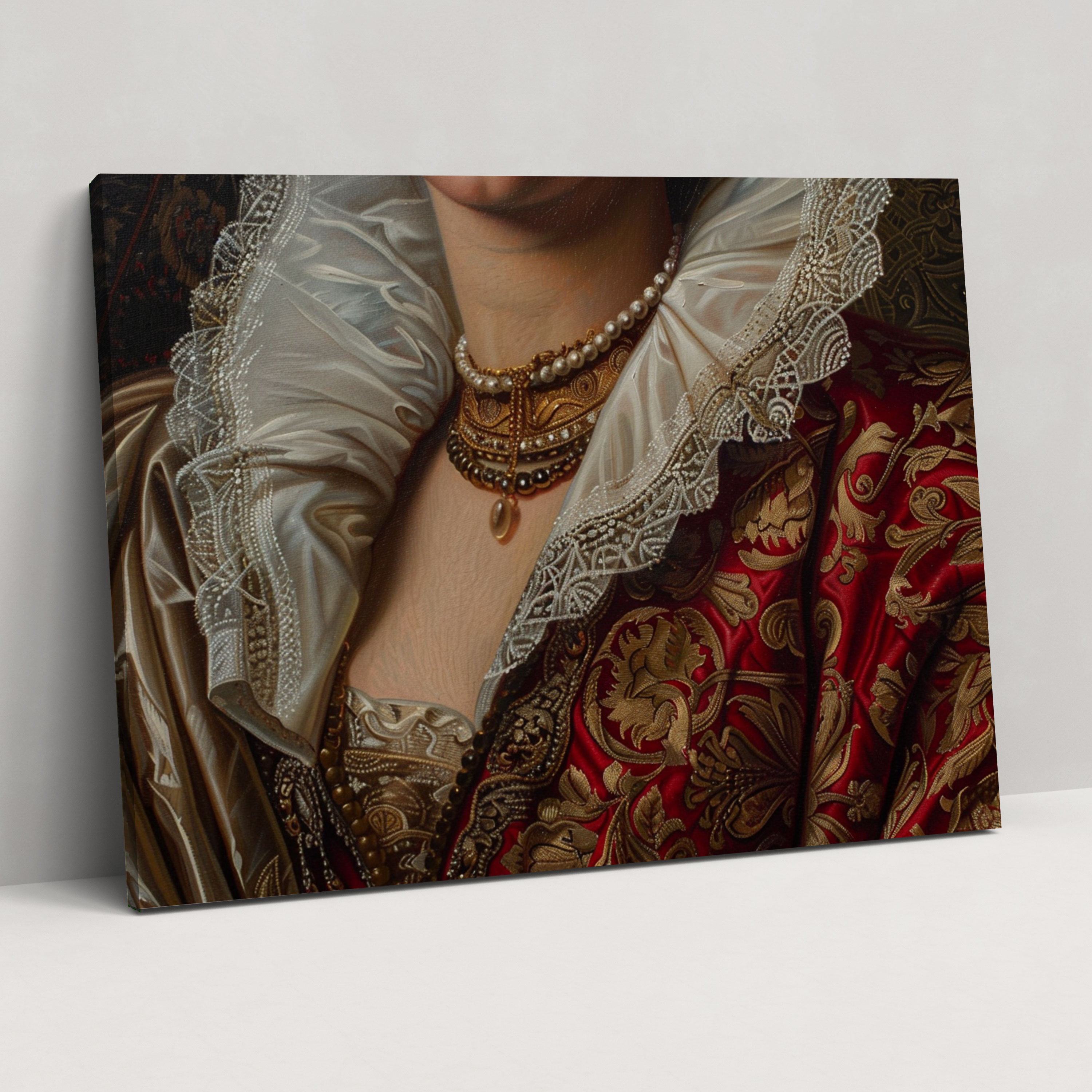Baroque Style Painting Wall Art - Baroque, Canvas Print, Canvas Wall Art, Wall Decoration