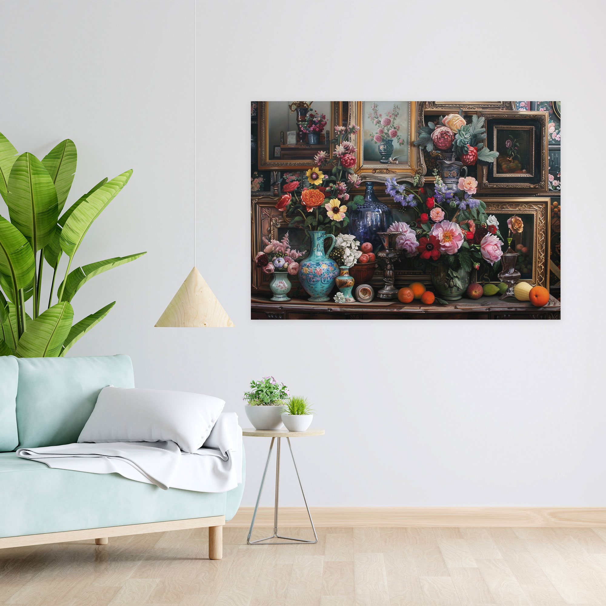 Baroque Style Painting Wall Art - Baroque, Wall Art, Canvas Print, Baroque Style Painting