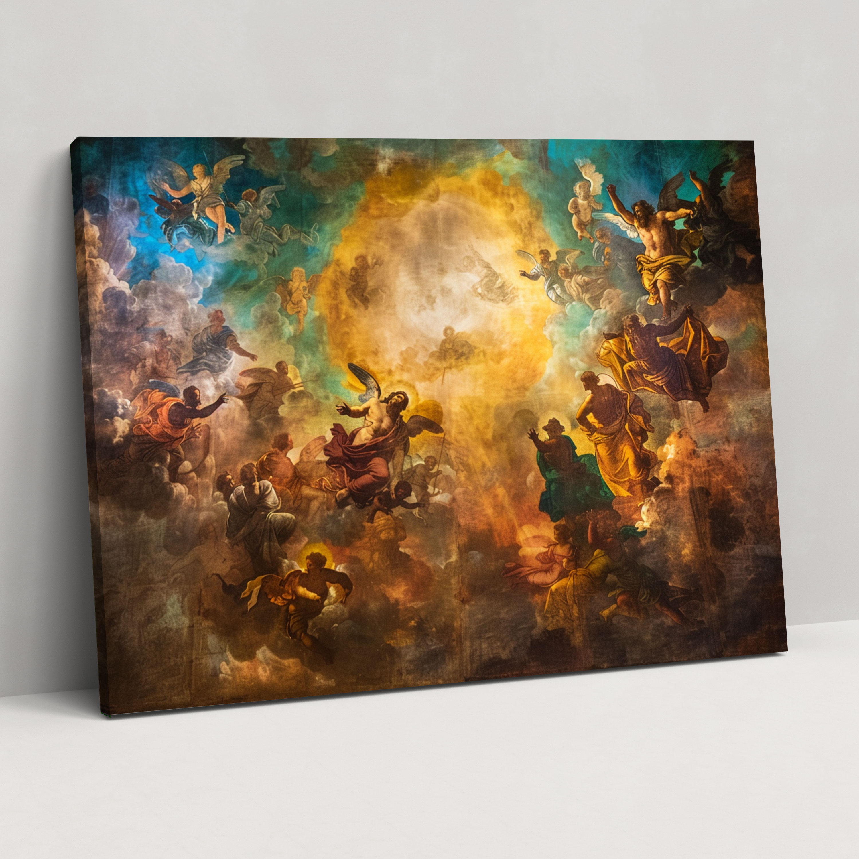 Symbolic Allegory Wall Art - Baroque, Baroque Style Painting, Canvas Wall Art, Wall Art