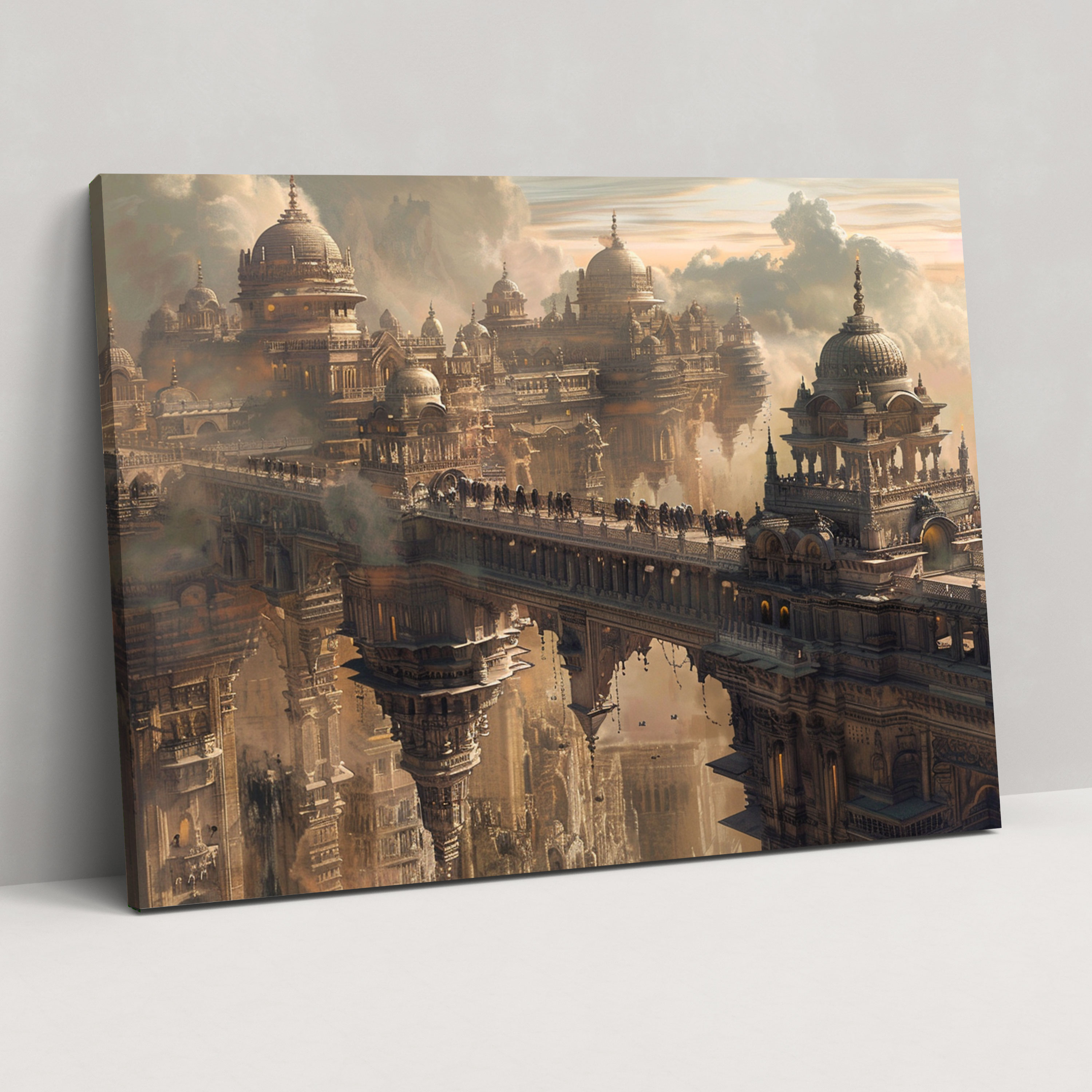 Baroque Style Painting Canvas Wall Art - Baroque, Domes, Grandeur, Baroque Style Painting