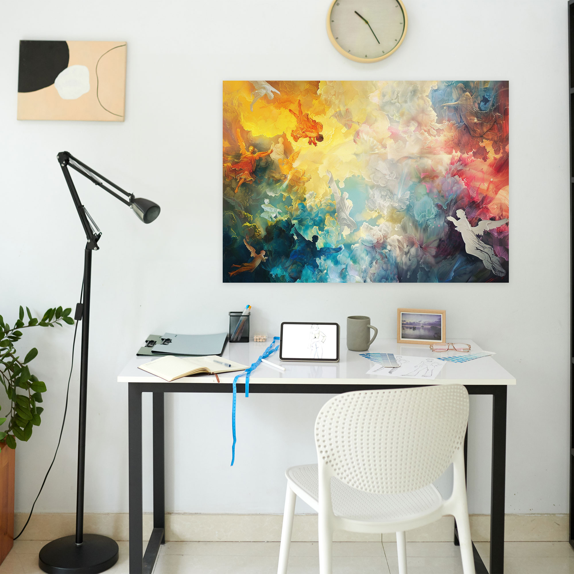 Baroque Style Painting Wall Decoration - Baroque, Baroque Style Painting, Canvas Wall Art, Home Decoration