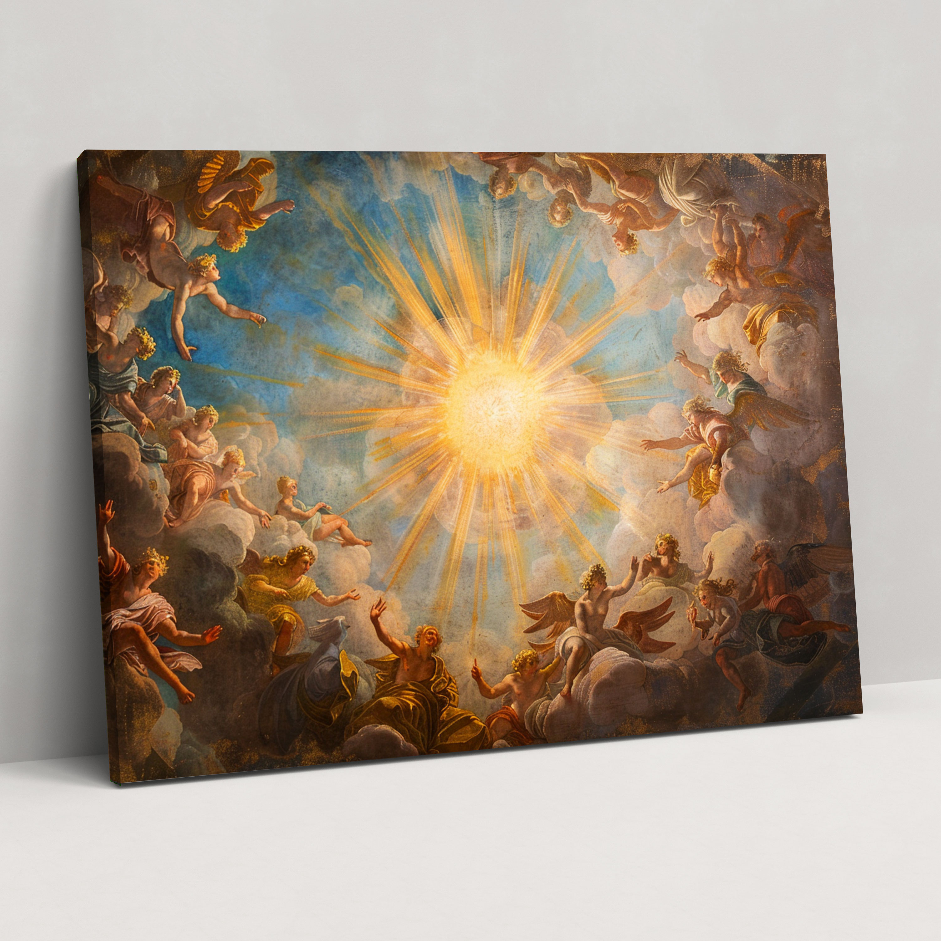 Baroque Style Painting Wall Art - Baroque, Baroque Style Painting, Canvas, Canvas Wall Art