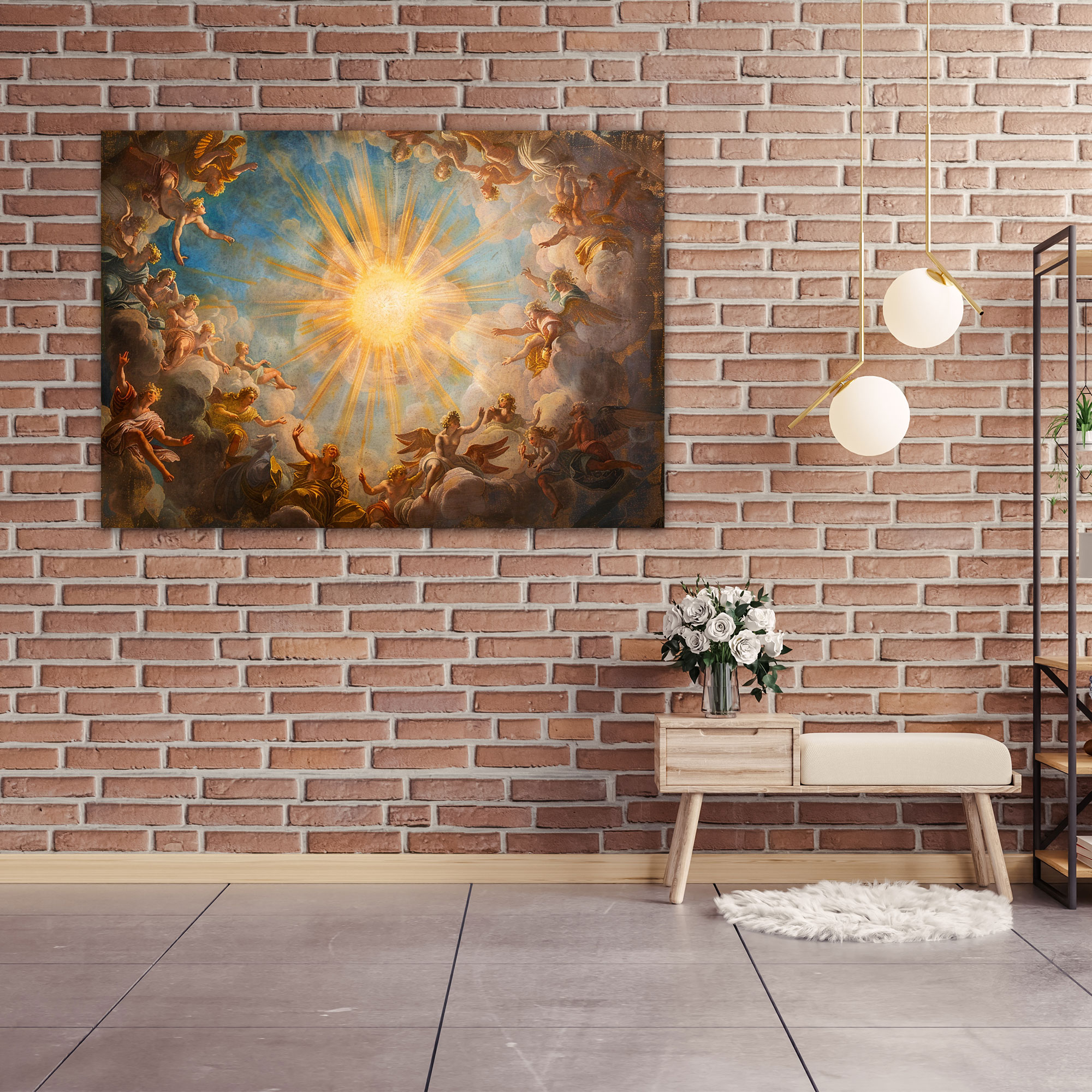 Baroque Style Painting Wall Art - Baroque, Baroque Style Painting, Canvas, Canvas Wall Art