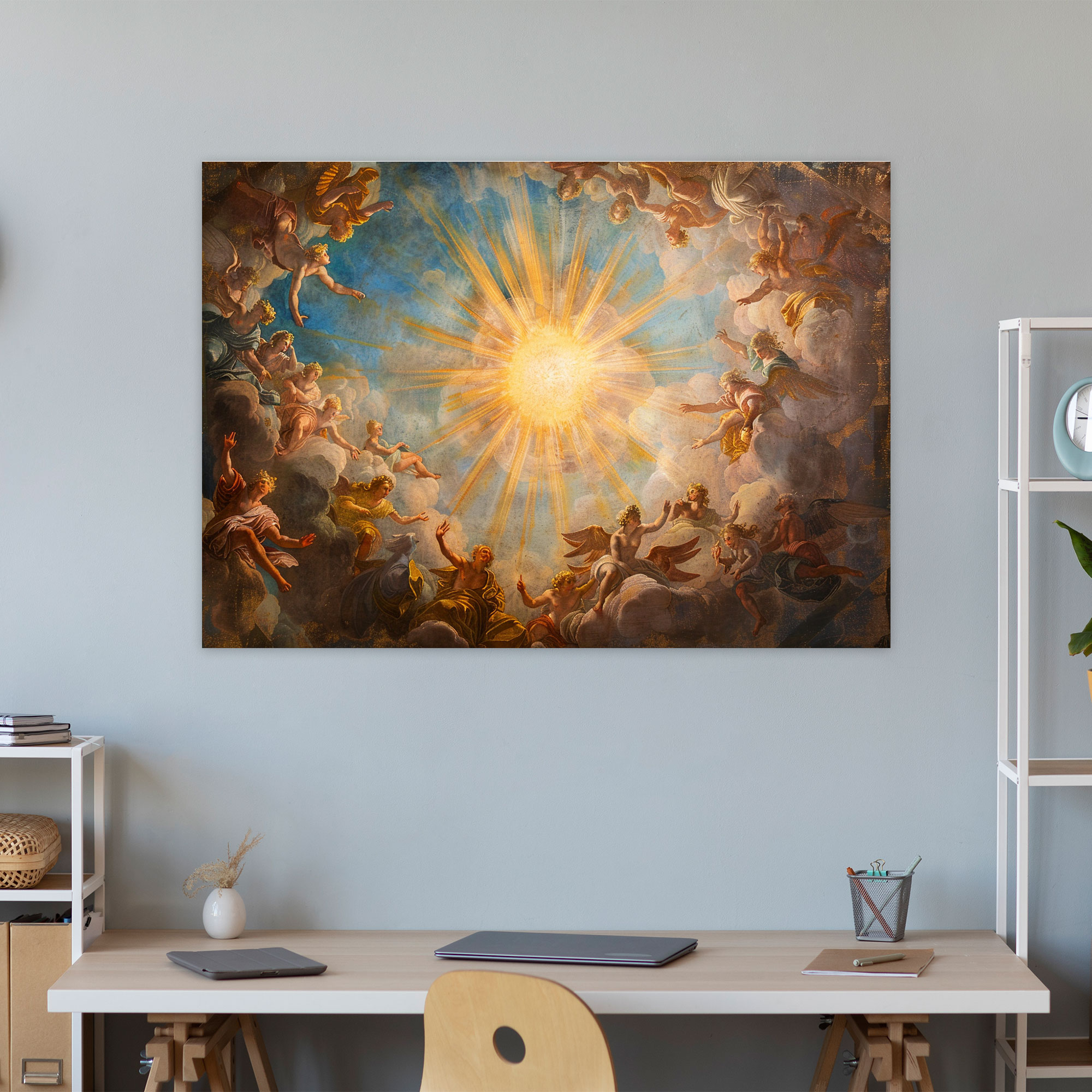 Baroque Style Painting Wall Art - Baroque, Baroque Style Painting, Canvas, Canvas Wall Art