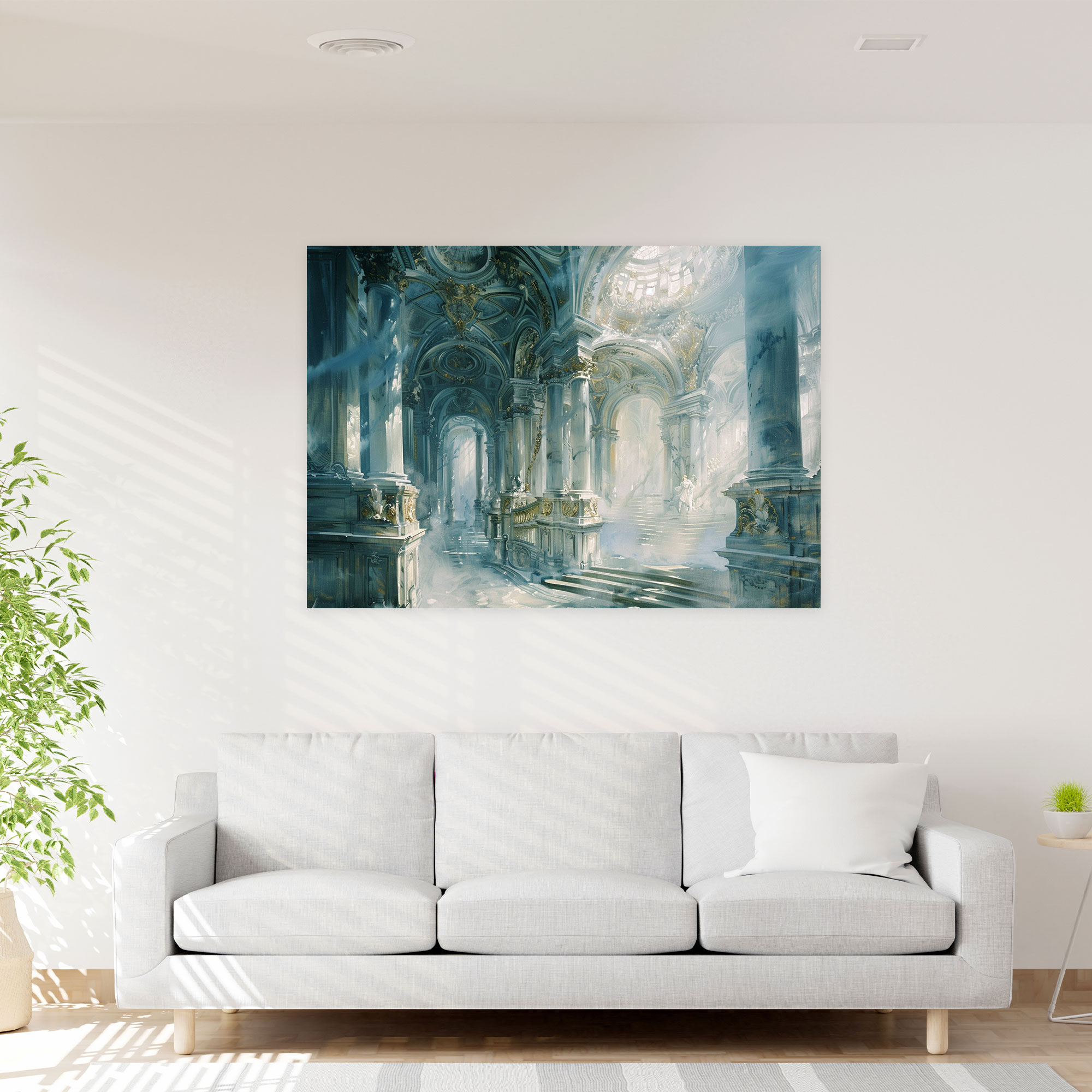 Baroque Style Painting Wall Art - Baroque, Canvas Wall Art, Wall Art, Wall Decoration