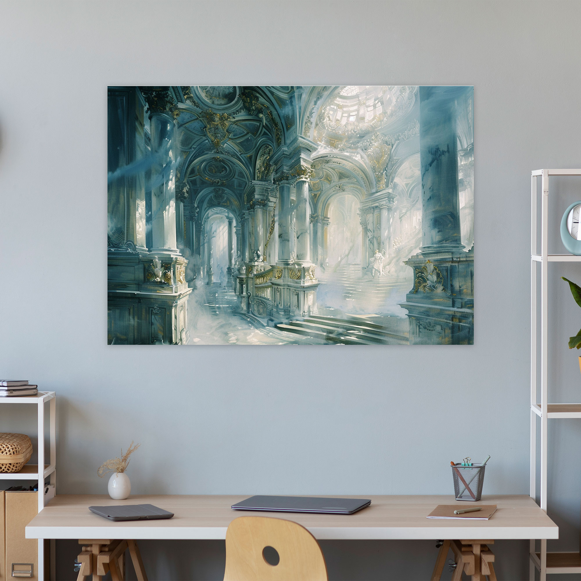 Baroque Style Painting Wall Art - Baroque, Canvas Wall Art, Wall Art, Wall Decoration