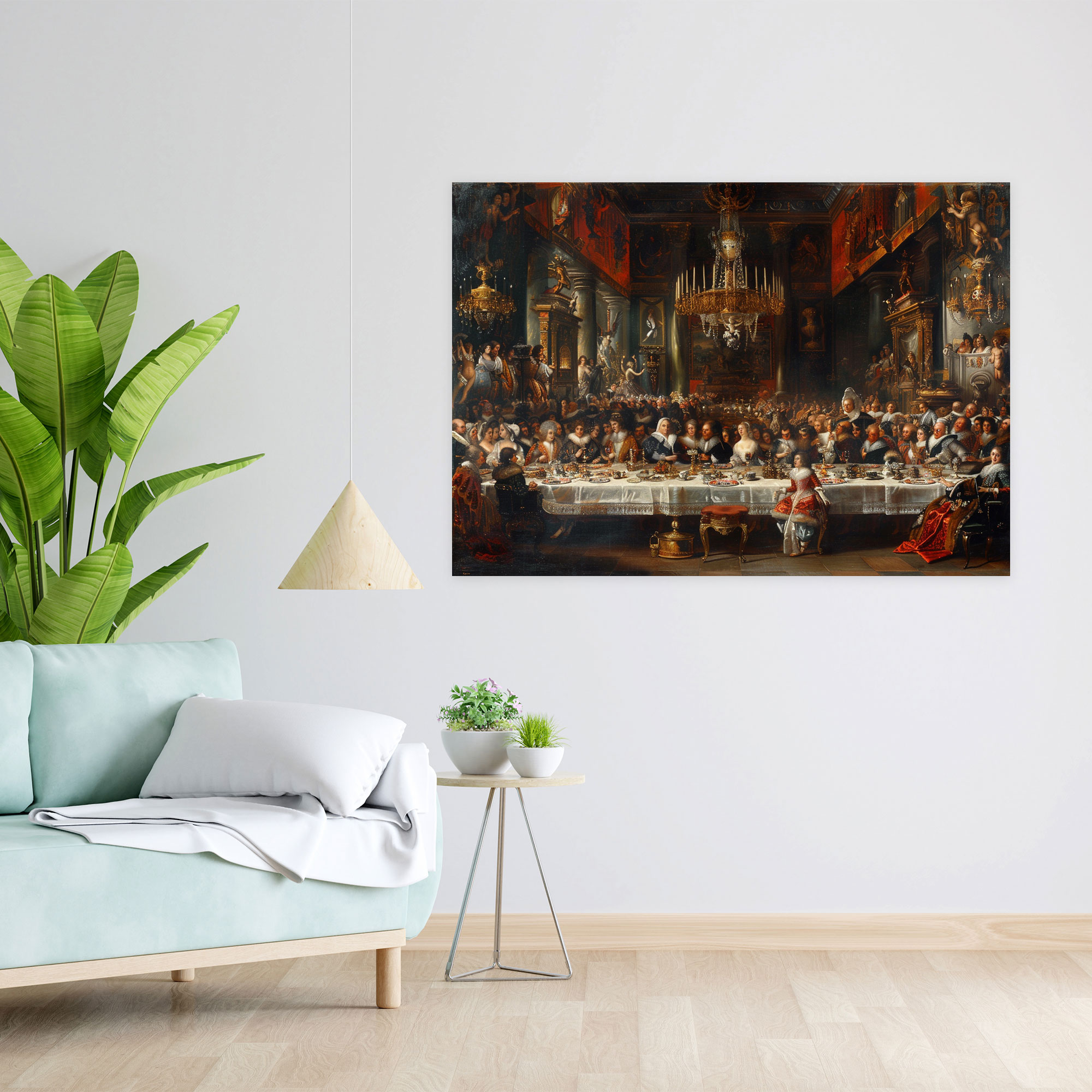 Baroque Style Painting Wall Decoration - Baroque, Canvas Wall Art, Home Decoration, Wall Decoration