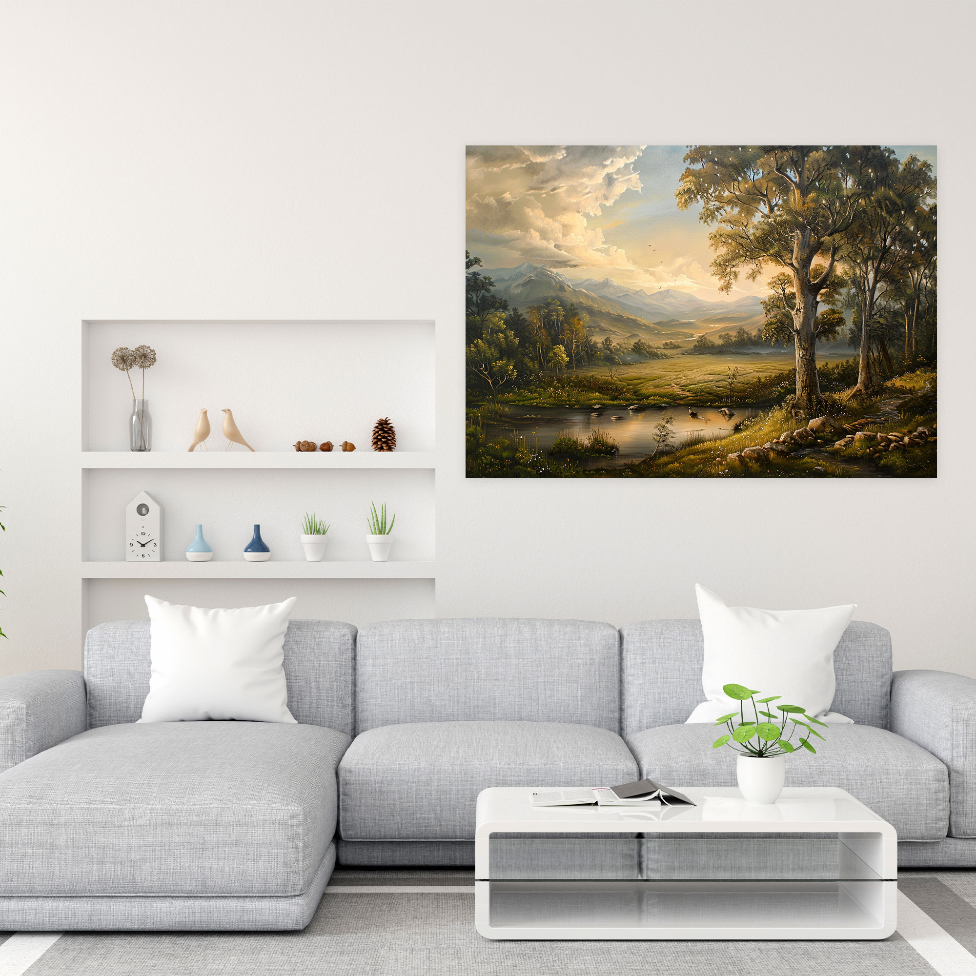 Baroque Style Painting Wall Art - Baroque, Home Decoration, Canvas Wall Art, Canvas