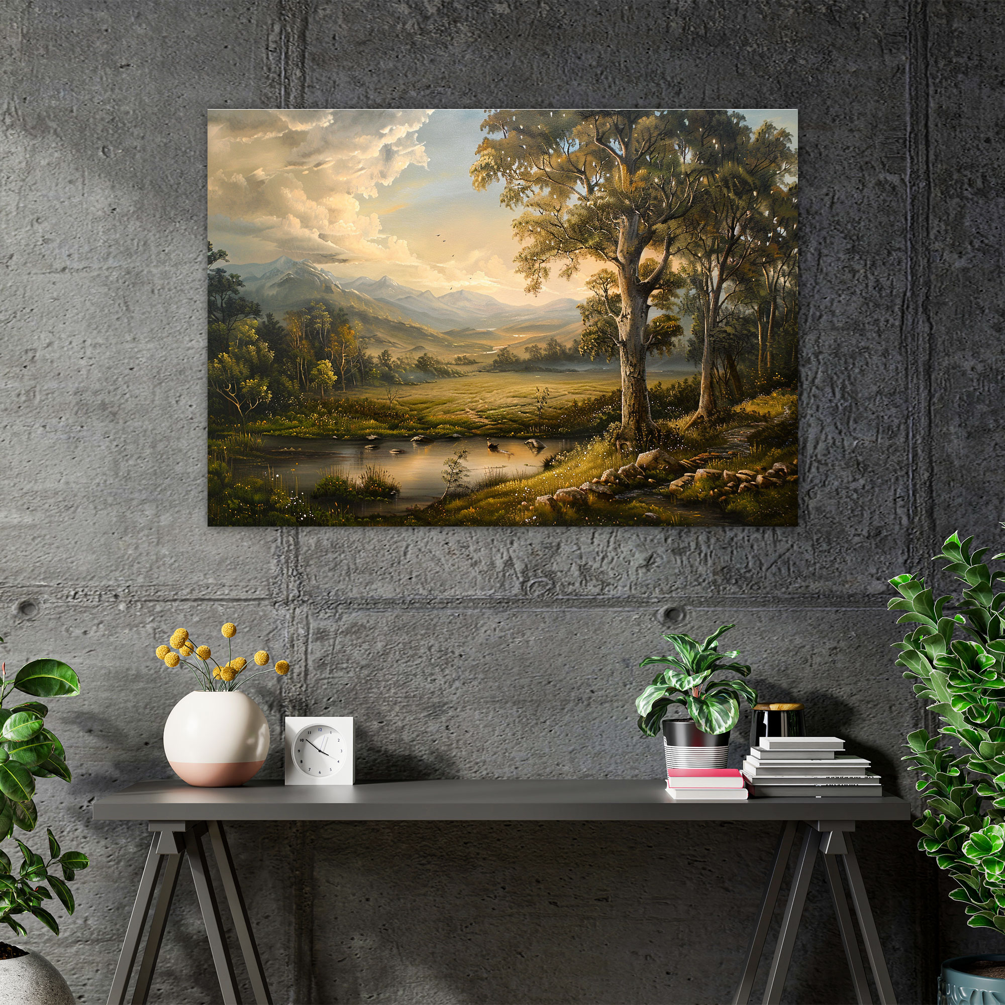 Baroque Style Painting Wall Art - Baroque, Home Decoration, Canvas Wall Art, Canvas
