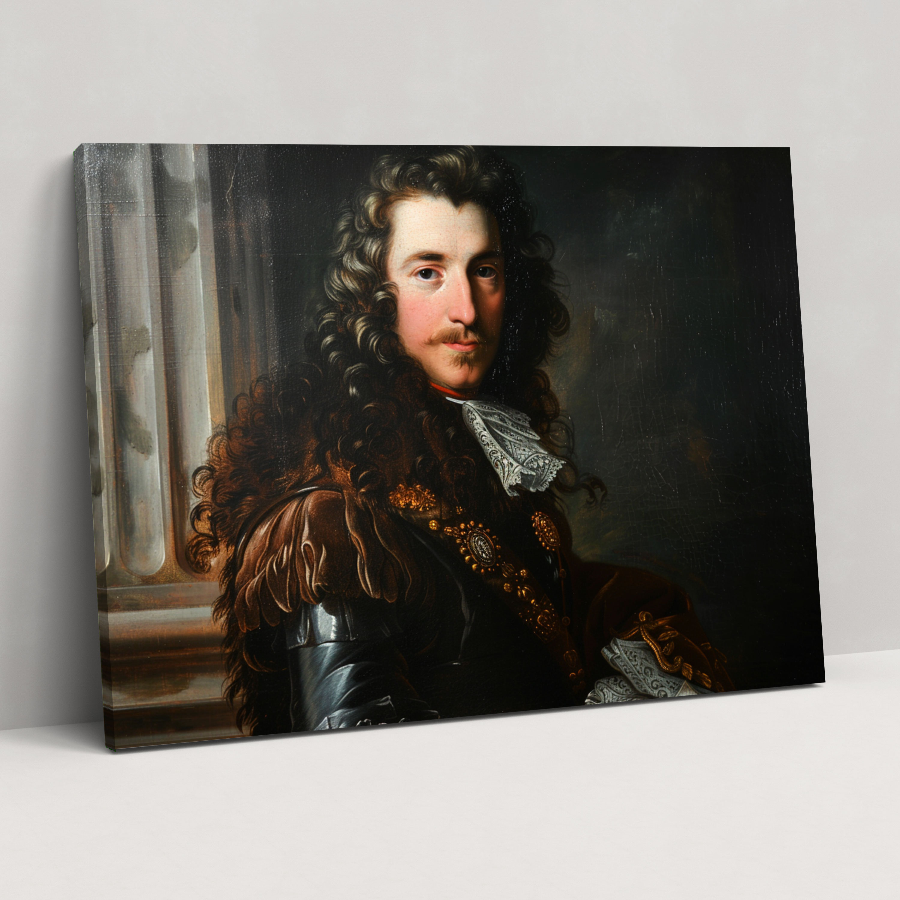 Baroque Style Painting Canvas Print - Baroque, Wall Decoration, Canvas Wall Art, Home Decoration