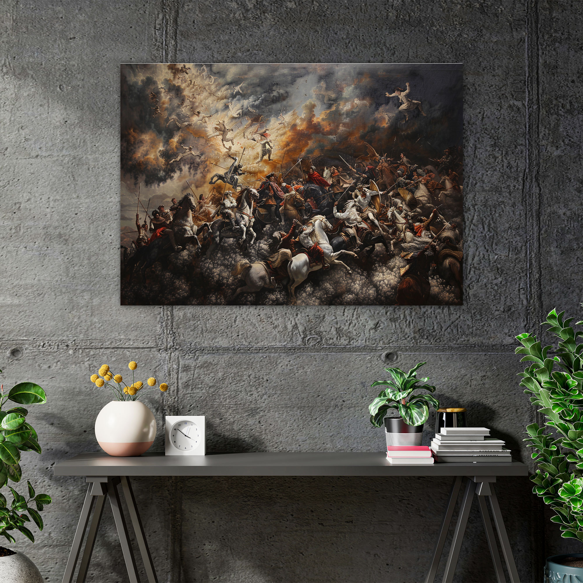 Baroque Style Painting Canvas Print - Baroque, Canvas Wall Art, Wall Art, Canvas