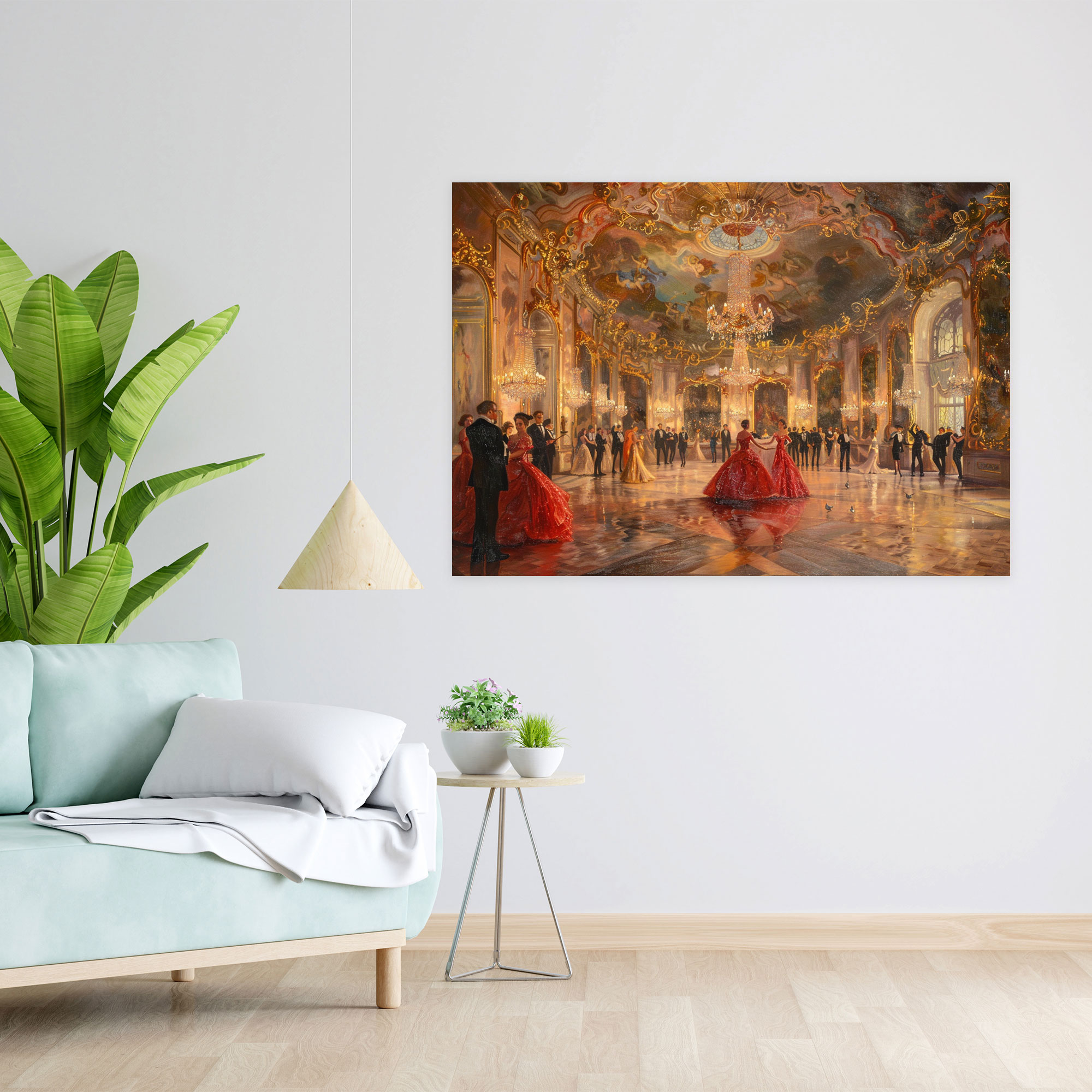 Baroque Style Painting Wall Art - Baroque, Wall Art, Canvas Wall Art, Home Decoration
