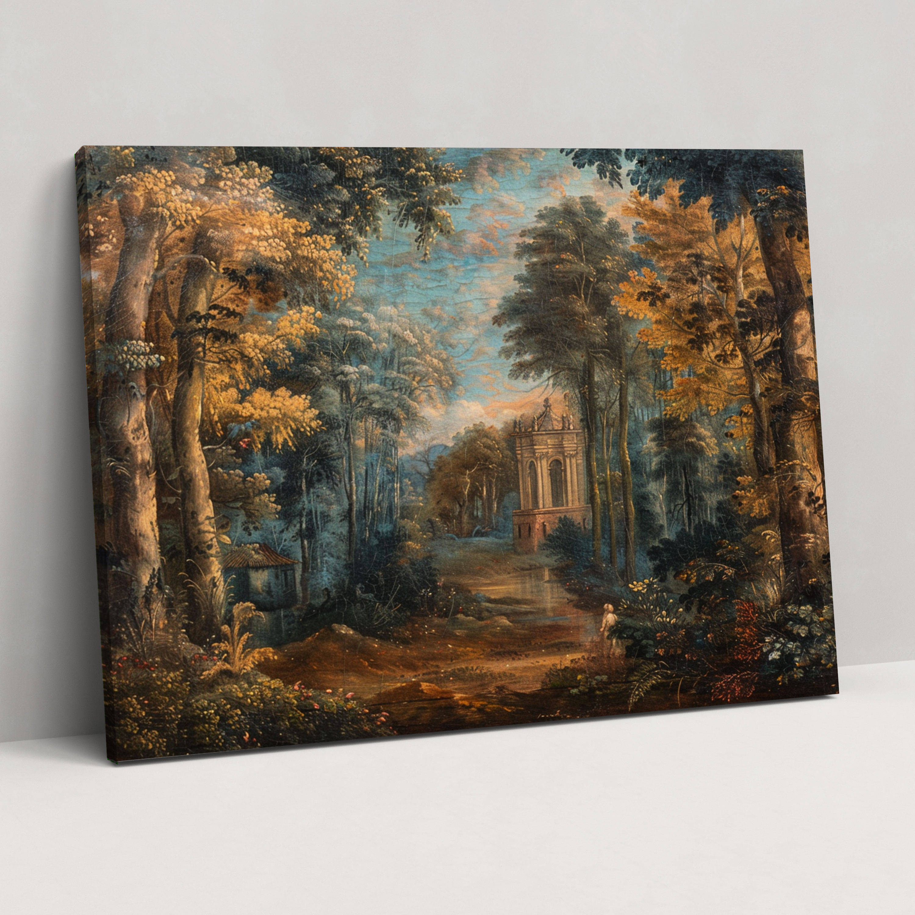 Baroque Style Painting Canvas Print - Baroque, Baroque Style Painting, Canvas, Home Decoration