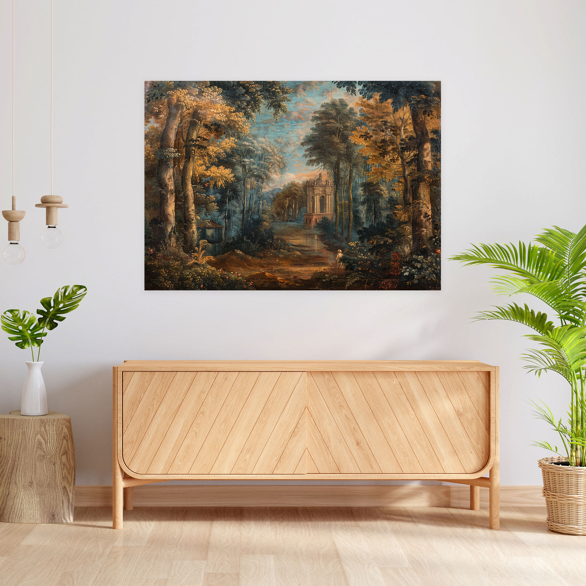 Baroque Style Painting Canvas Print - Baroque, Baroque Style Painting, Canvas, Home Decoration