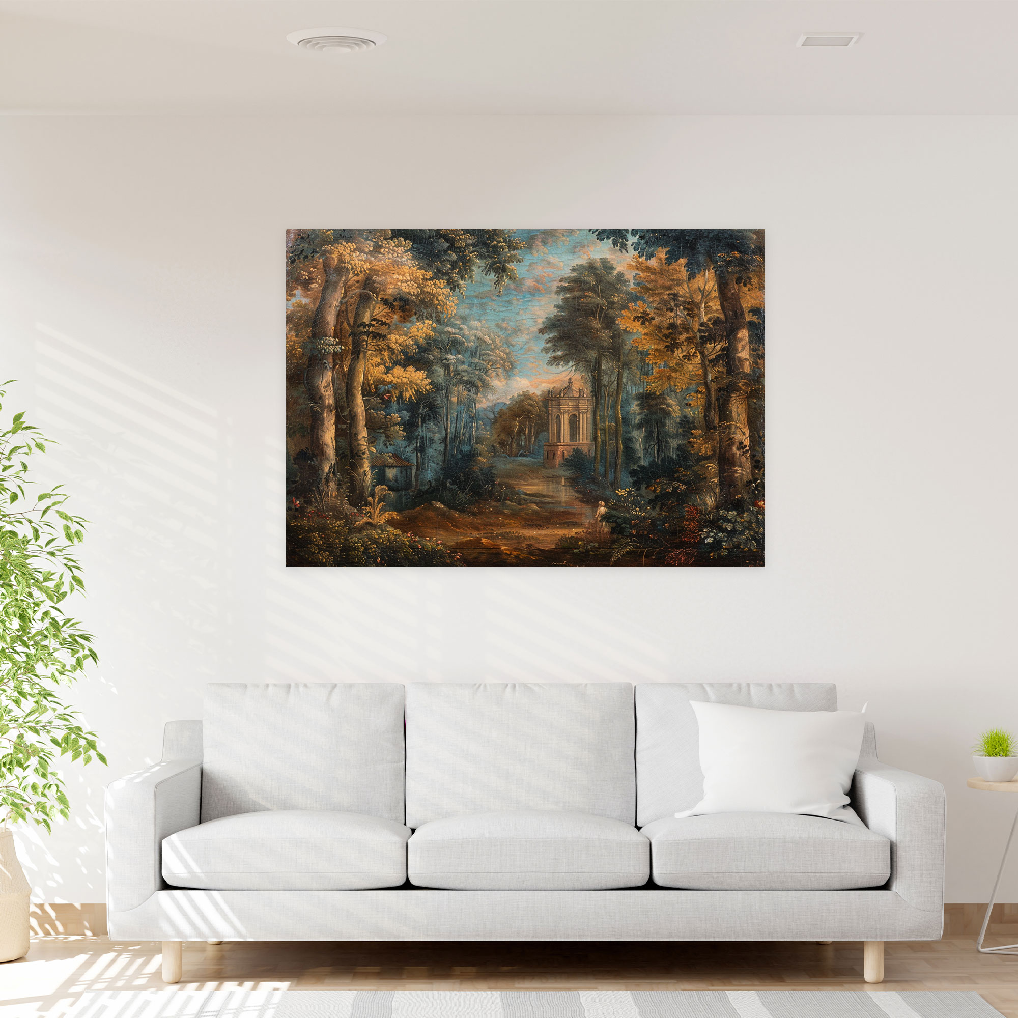 Baroque Style Painting Canvas Print - Baroque, Baroque Style Painting, Canvas, Home Decoration