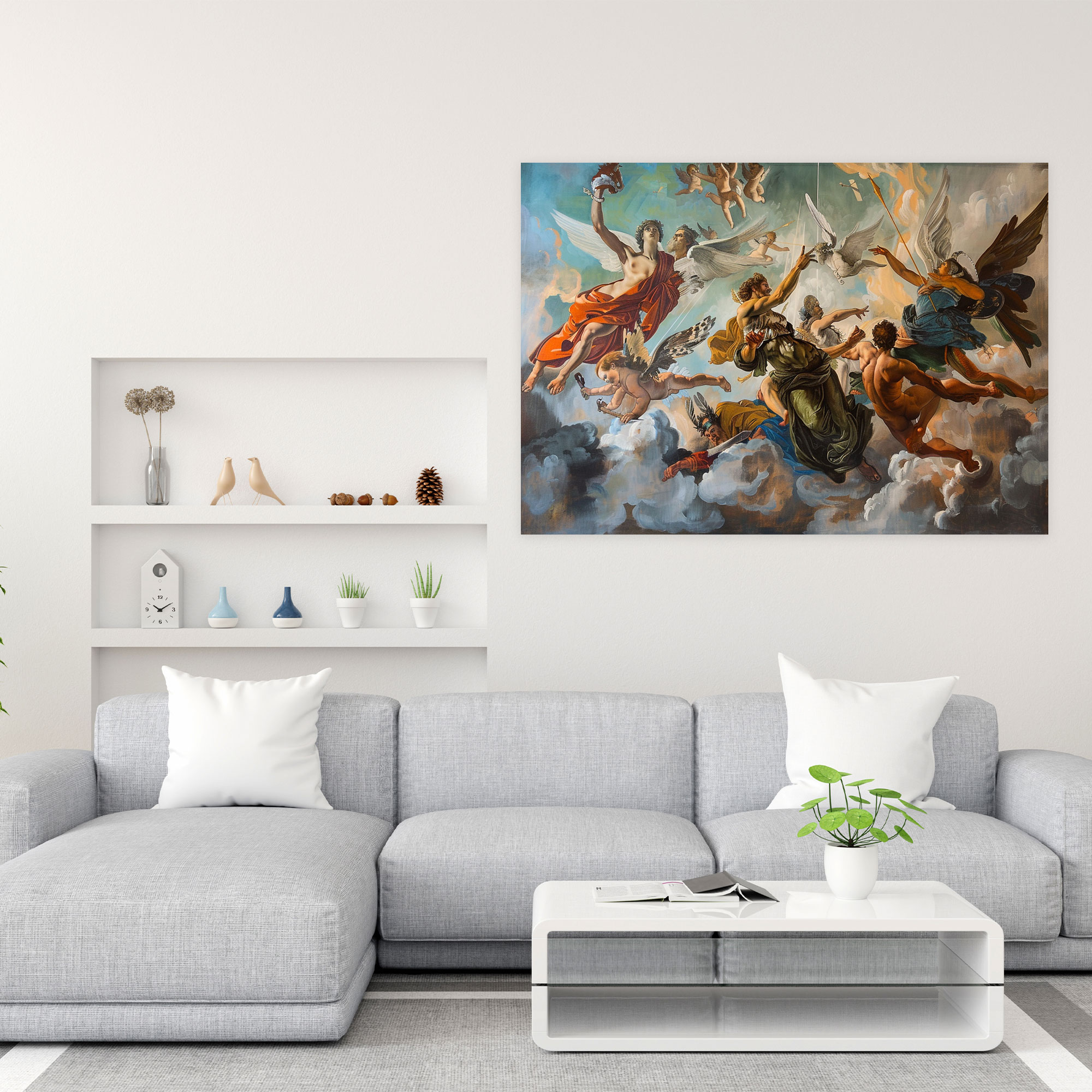 Baroque Style Painting Wall Art - Baroque, Home Decoration, Baroque Style Painting, Wall Decoration
