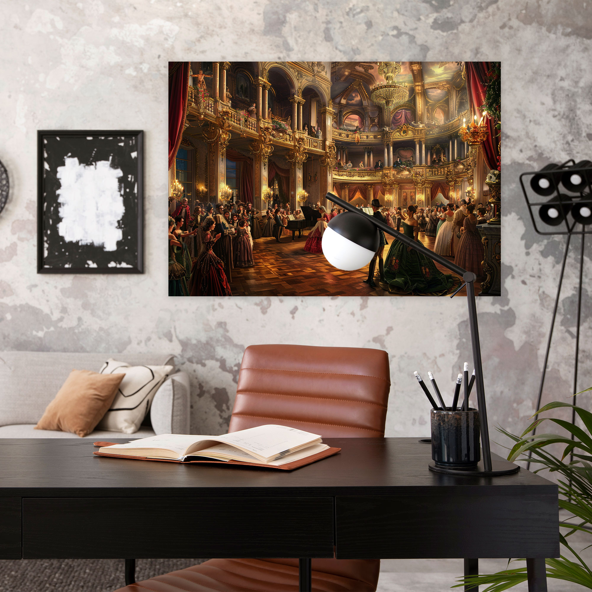 Baroque Style Painting Wall Art - Baroque, Wall Art, Canvas, Baroque Style Painting