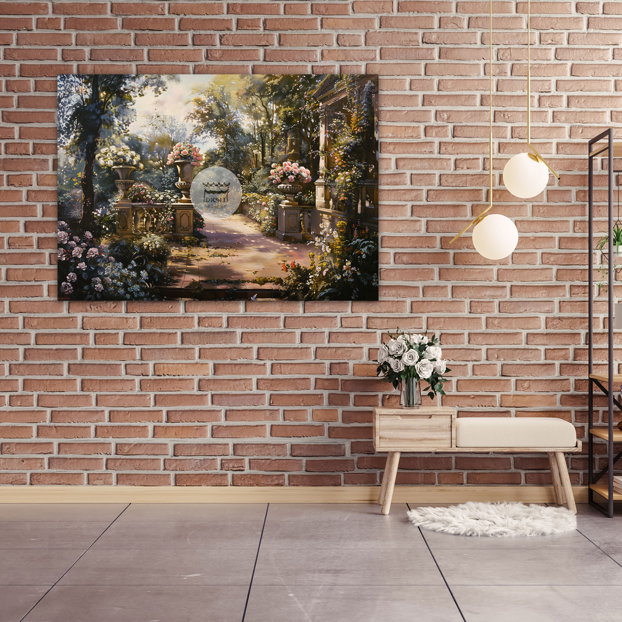 Baroque Style Painting Canvas Print - Baroque, Home Decoration, Canvas, Baroque Style Painting