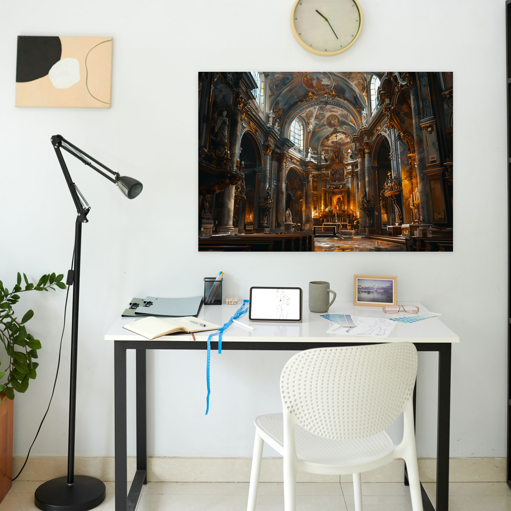 Baroque Style Painting Wall Art - Baroque, Baroque Style Painting, Canvas Wall Art, Canvas