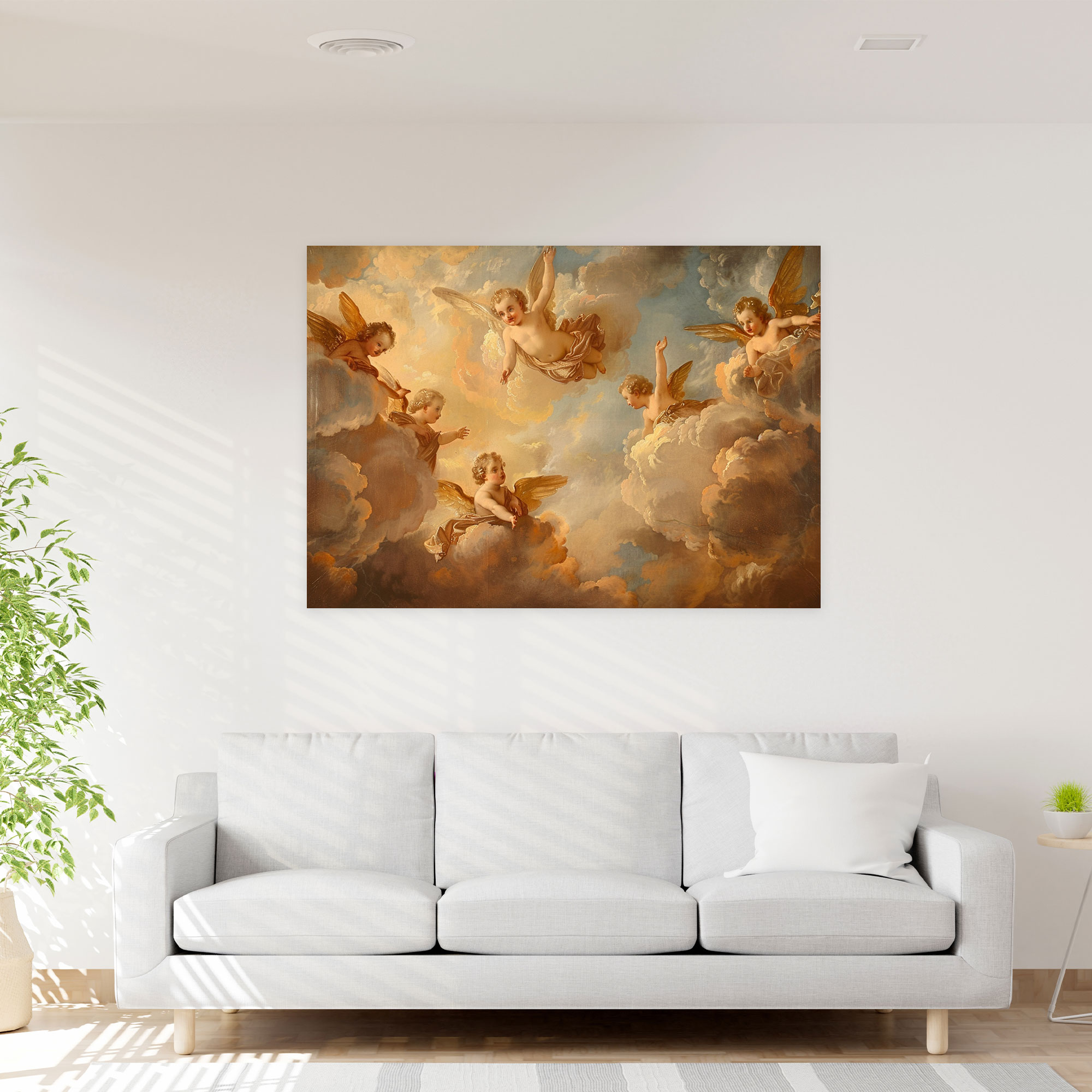 Baroque Style Painting Wall Decoration - Baroque, Canvas, Wall Decoration, Baroque Style Painting