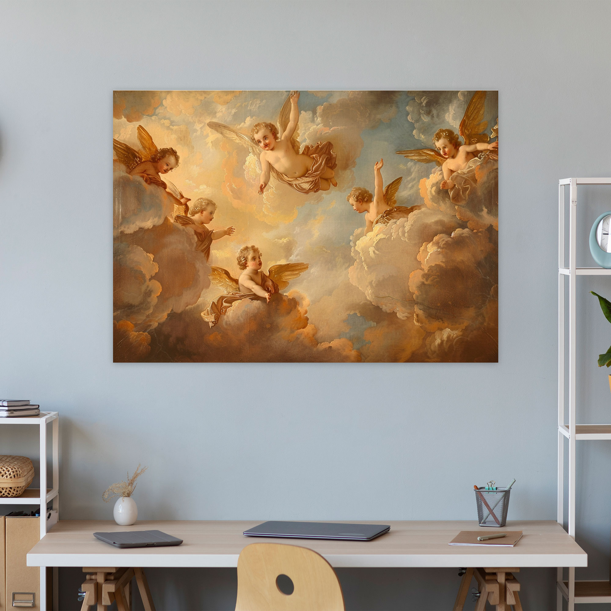Baroque Style Painting Wall Decoration - Baroque, Canvas, Wall Decoration, Baroque Style Painting