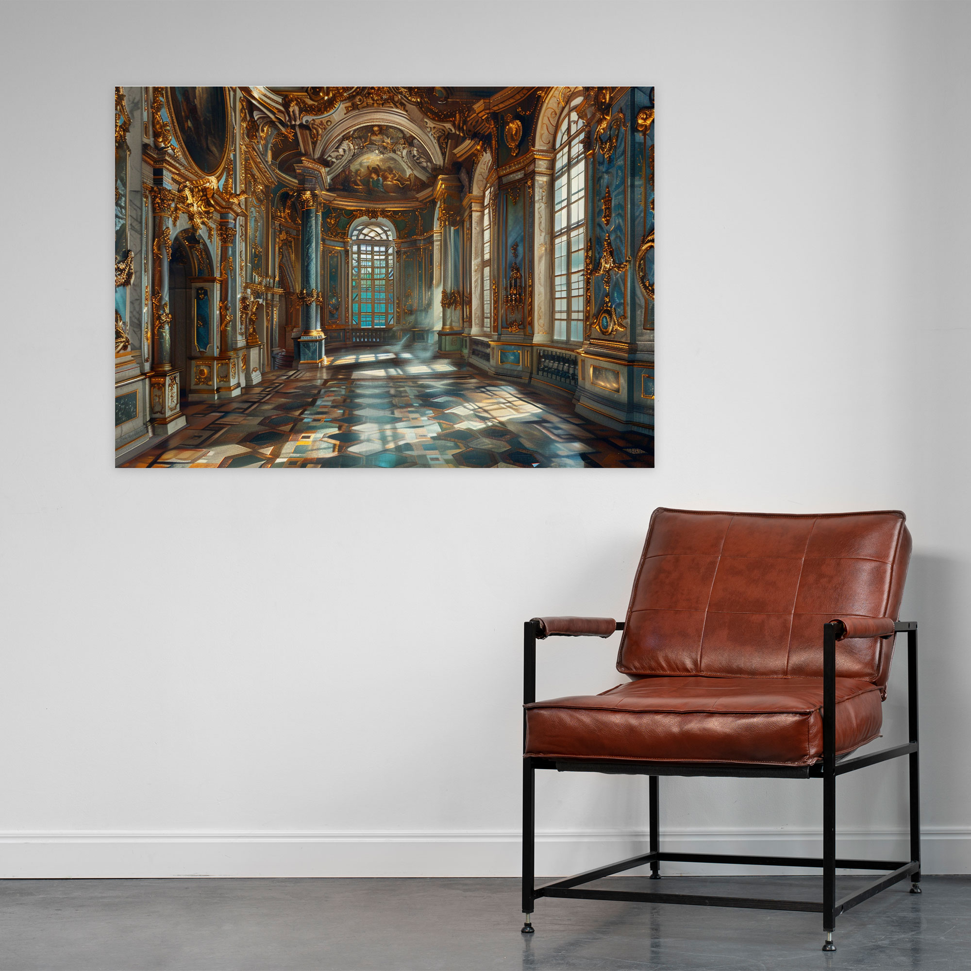 Baroque Style Painting Canvas Print - Baroque, Baroque Style Painting, Canvas, Canvas Wall Art