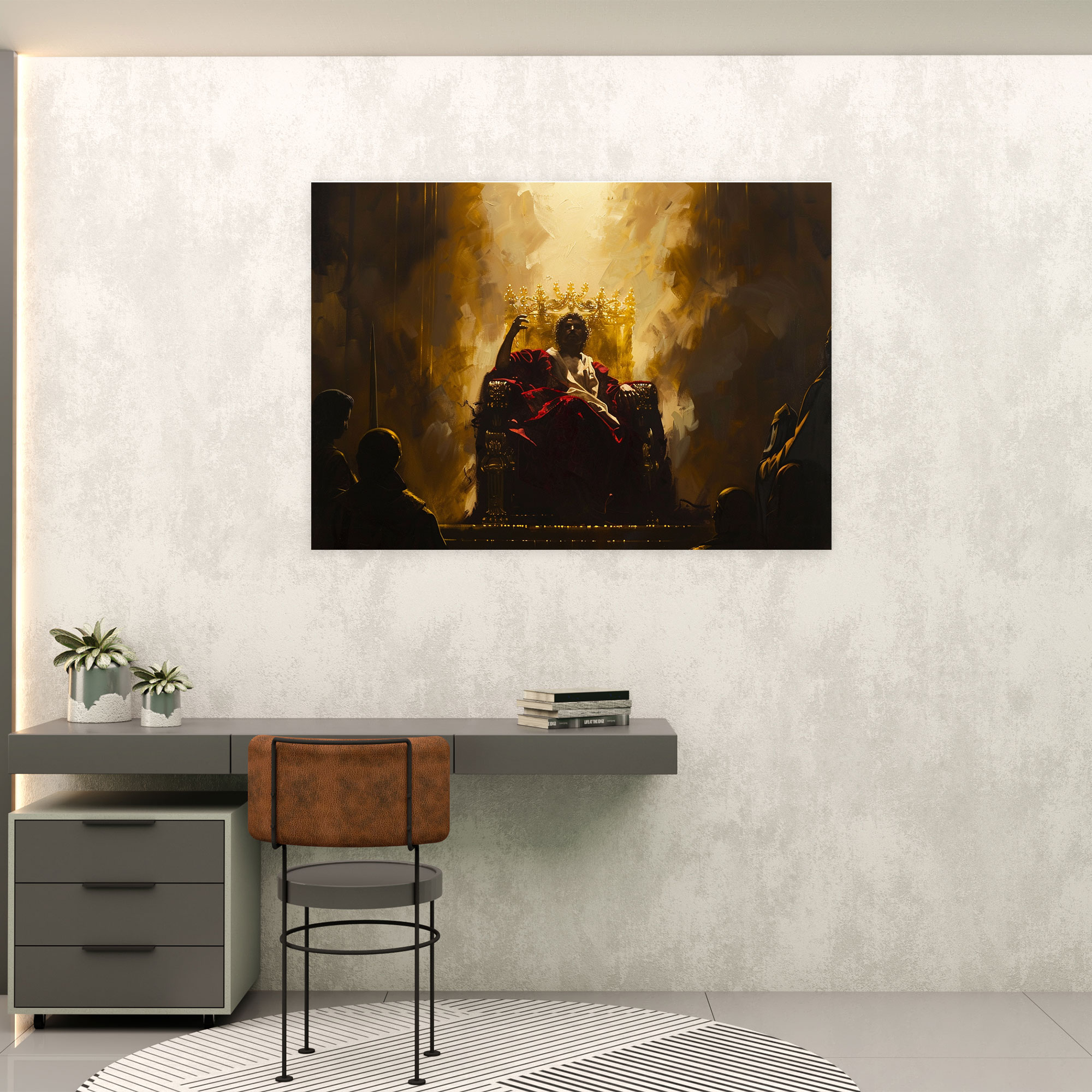 Baroque Style Painting Wall Art - Baroque, Canvas, Wall Decoration, Home Decoration