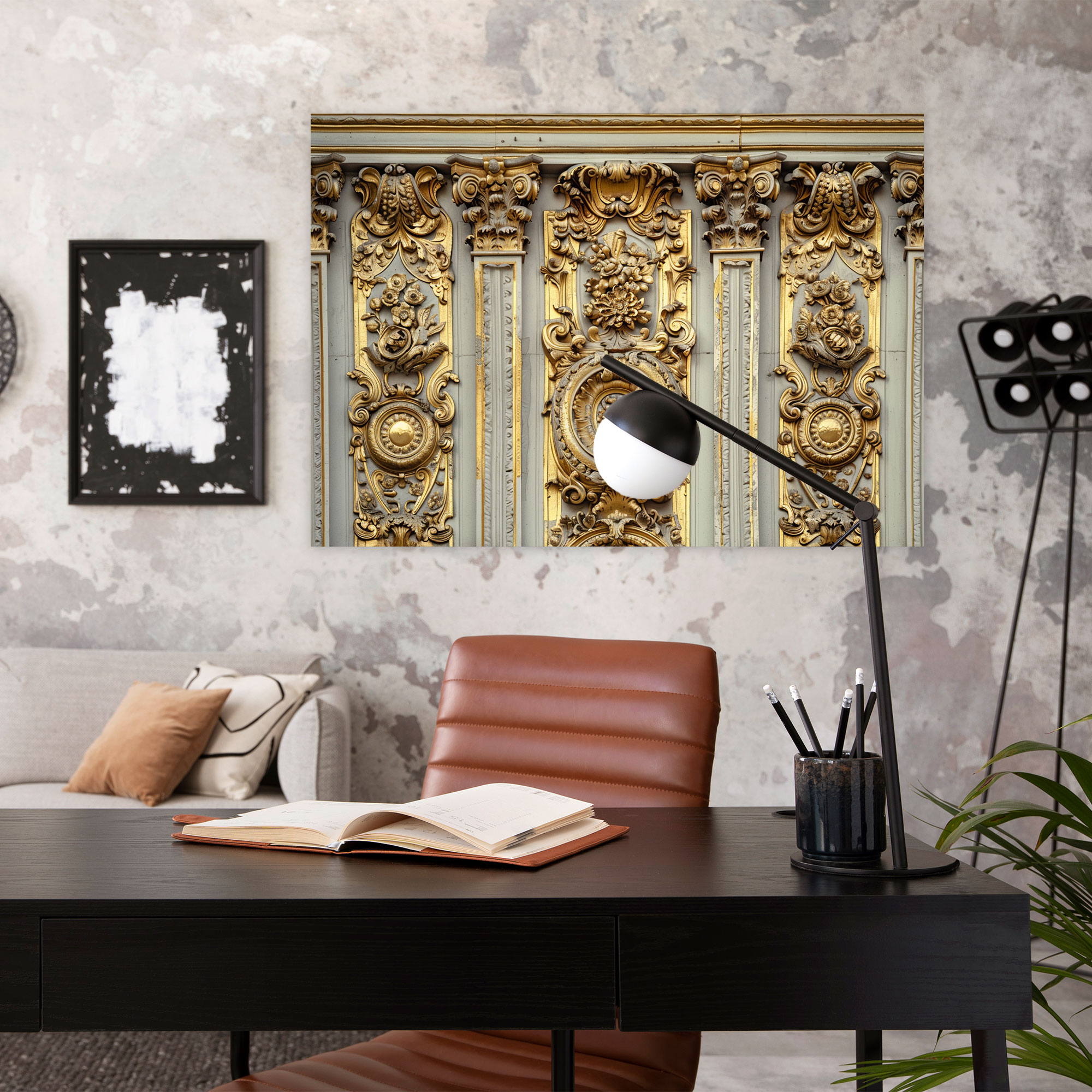 Baroque Style Painting Wall Decoration - Baroque, Canvas, Wall Decoration, Home Decoration