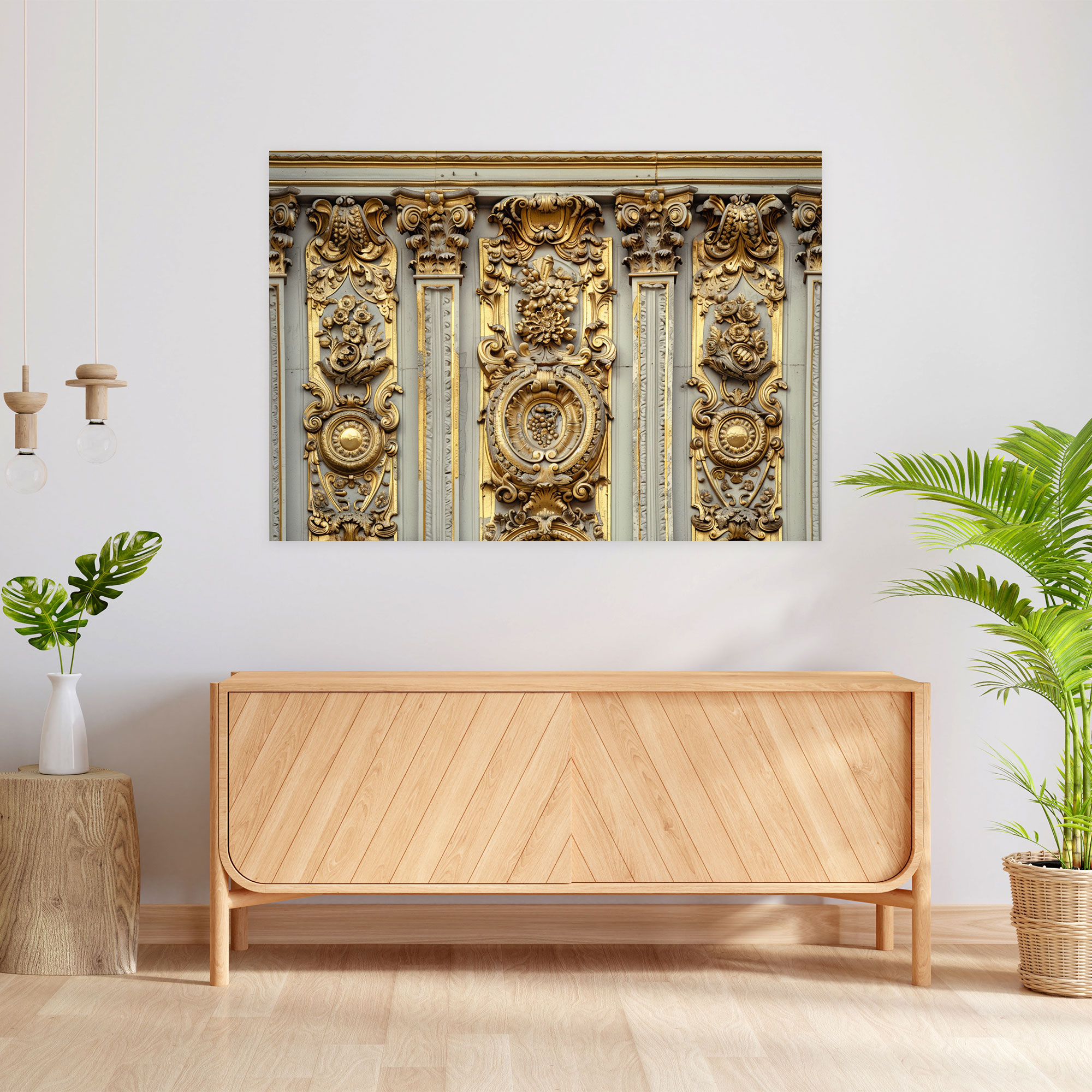 Baroque Style Painting Wall Decoration - Baroque, Canvas, Wall Decoration, Home Decoration