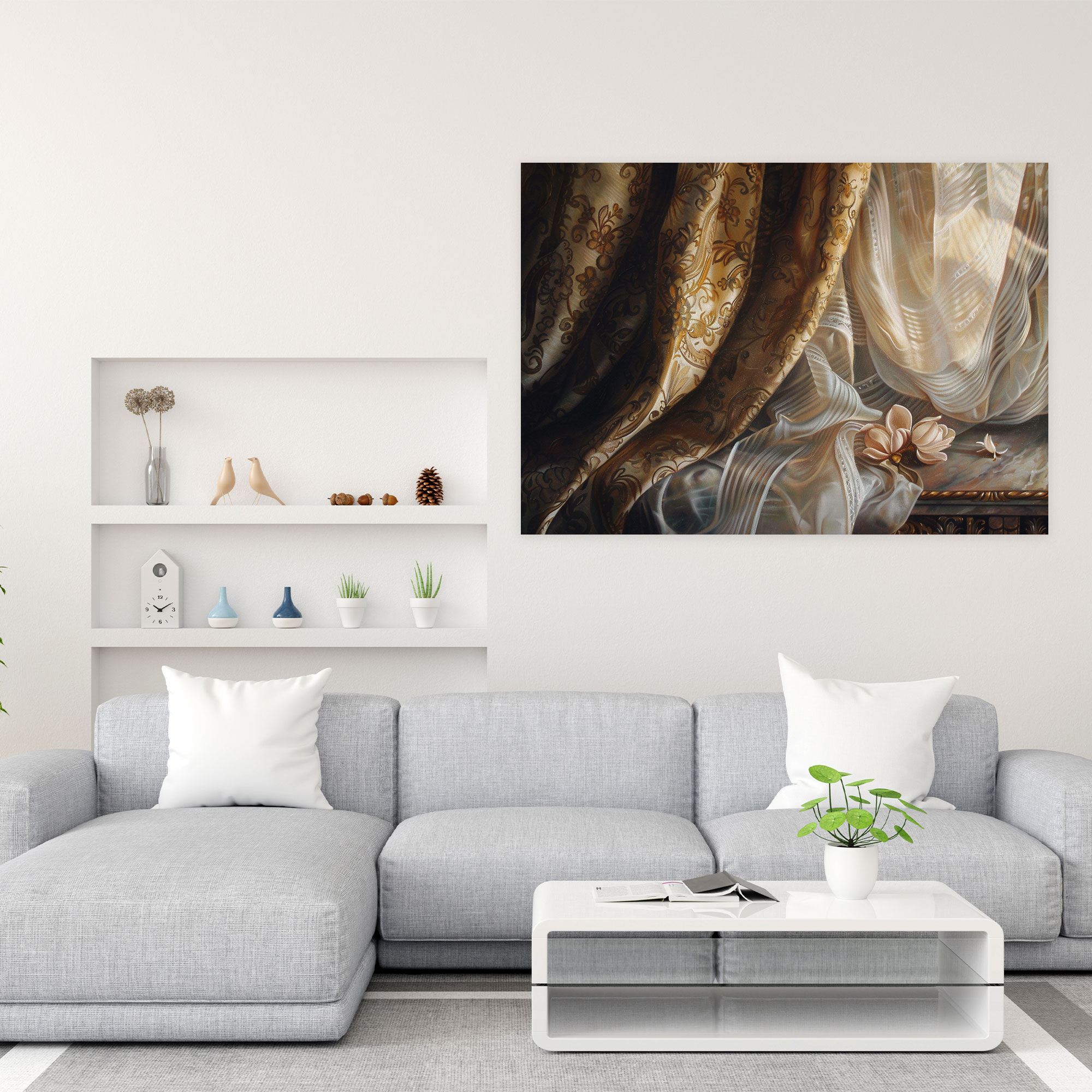 Baroque Style Painting Wall Decoration - Baroque, Canvas Wall Art, Baroque Style Painting, Wall Decoration
